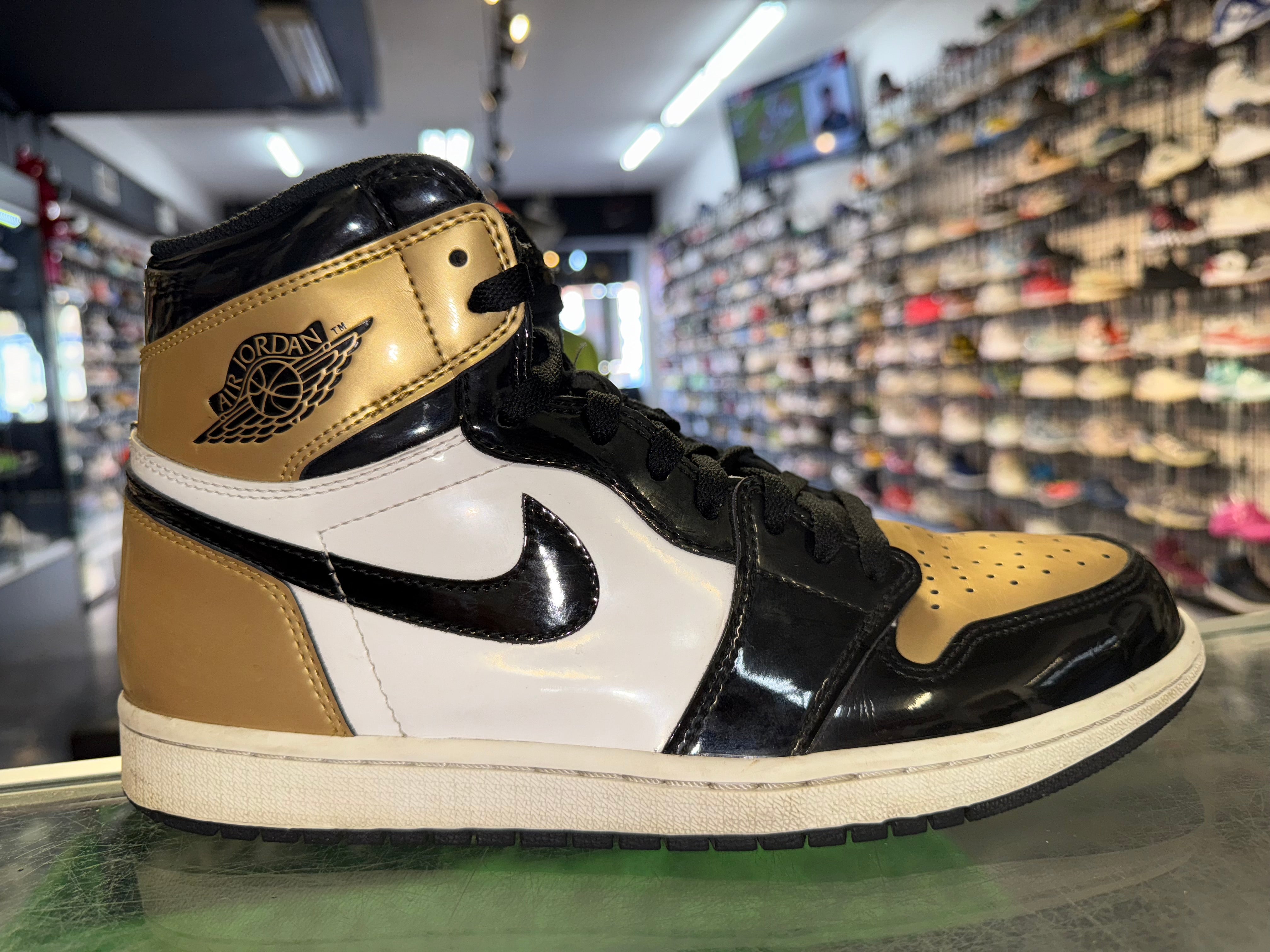Size 10.5 Air Jordan 1 "Gold Toe"