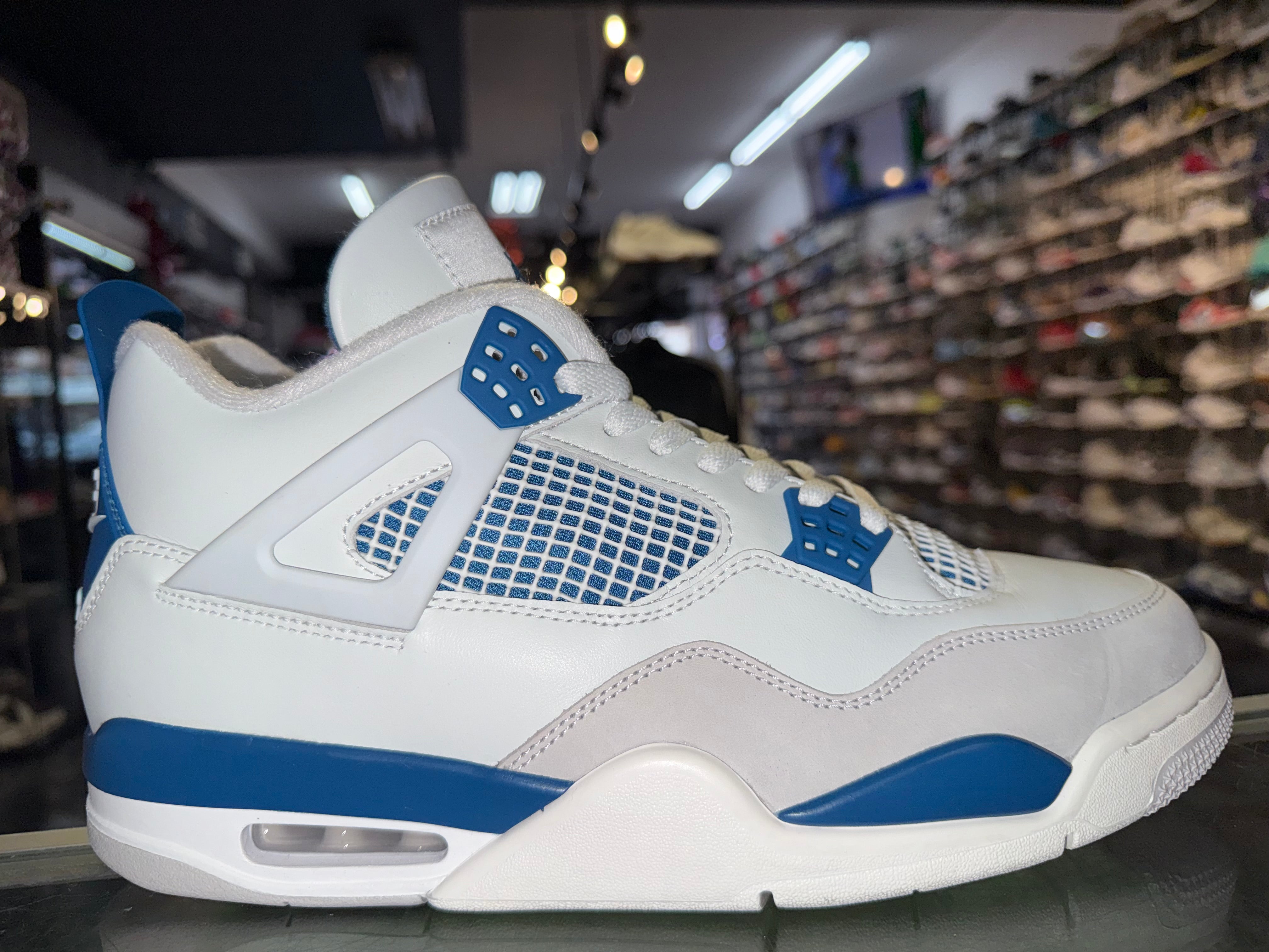 Size 11.5 Air Jordan 4 "Military Blue"