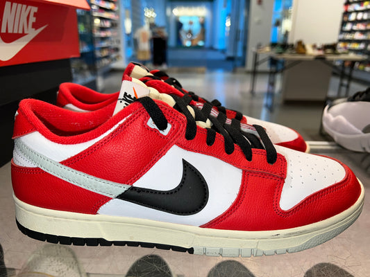 Size 10 Dunk Low “Chicago Split”  (Mall)