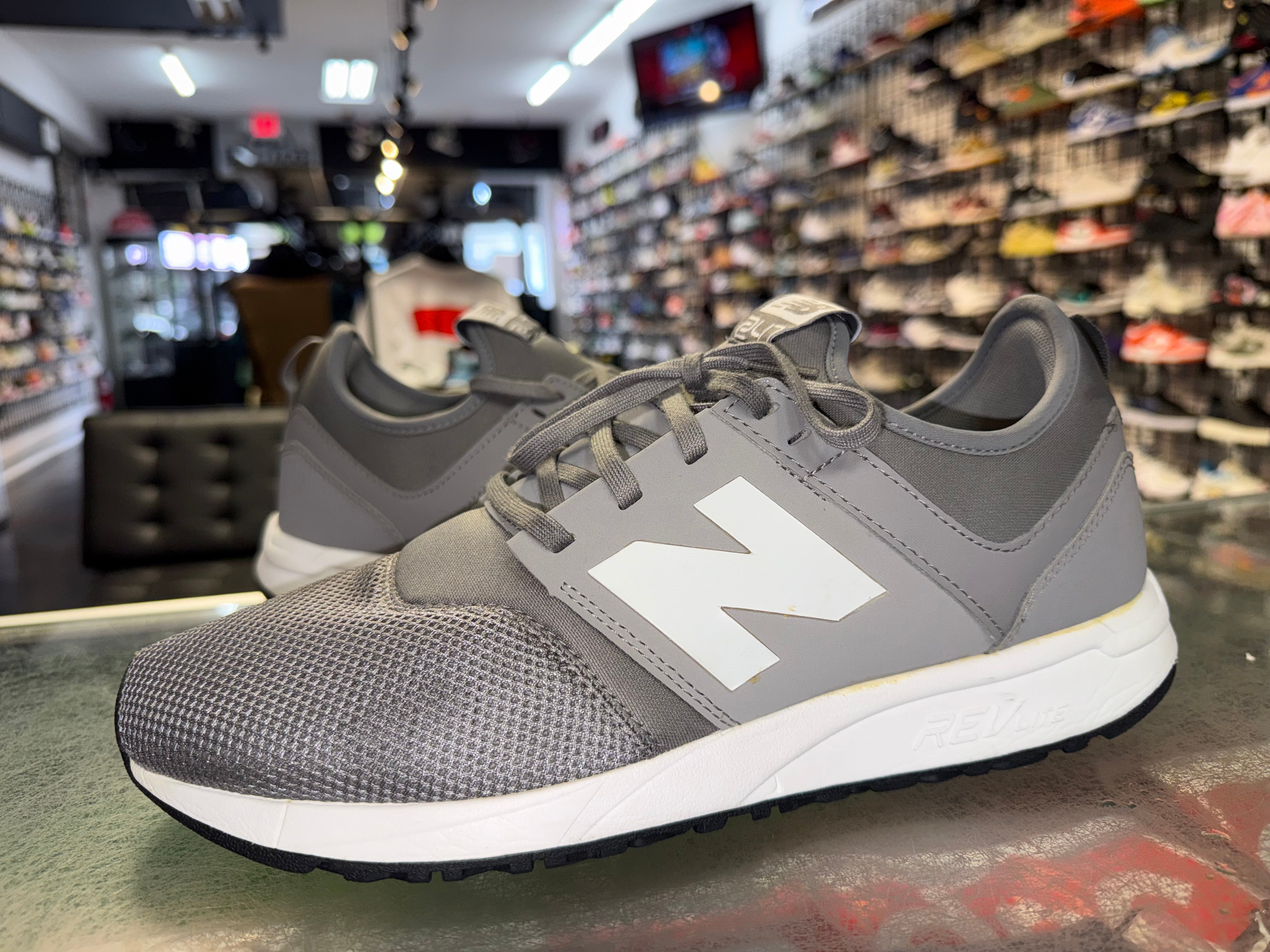 Size 10.5 New Balance 247 “Grey”