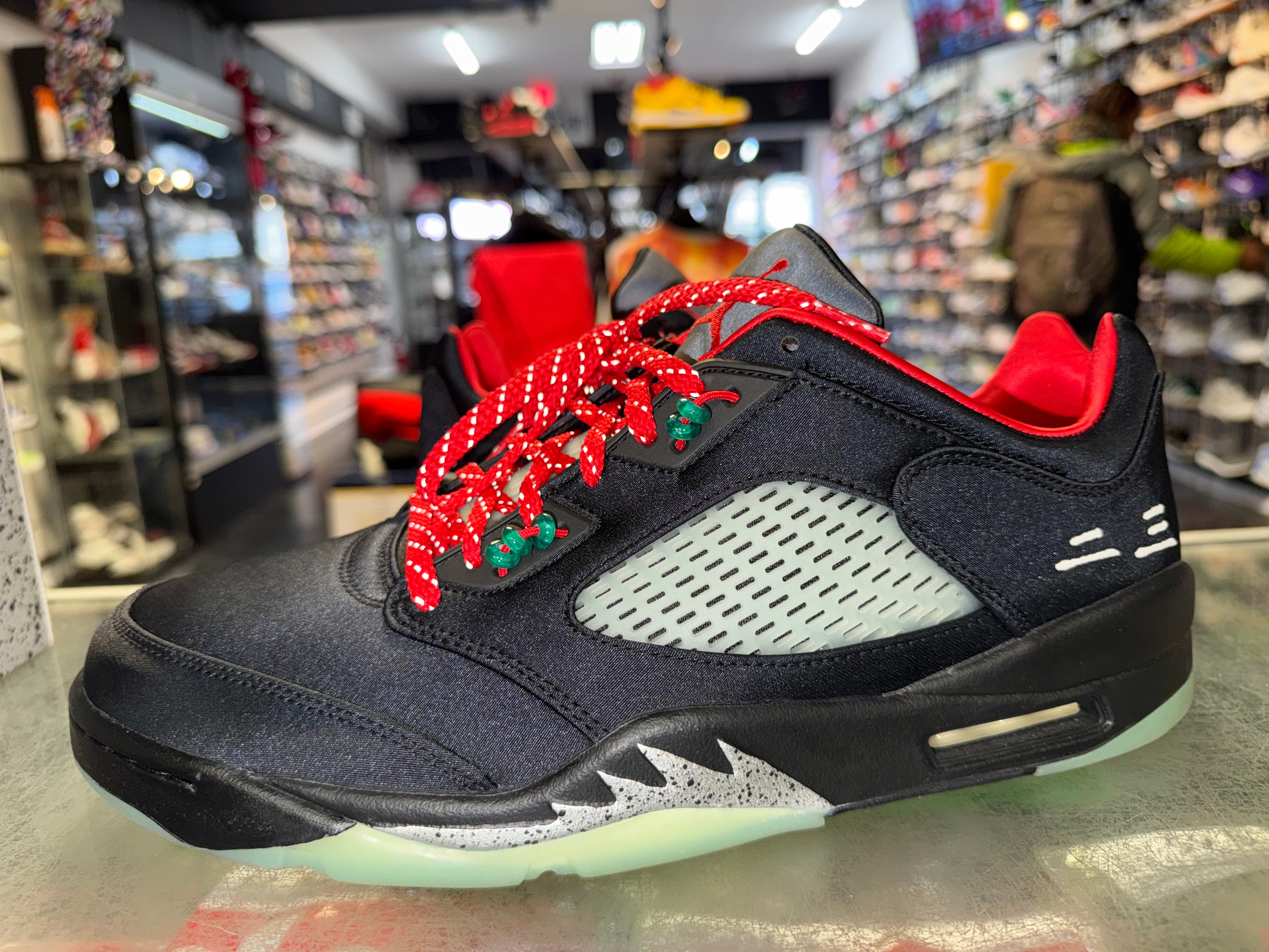 Size 12 Air Jordan 5 Low CLOT "Jade"