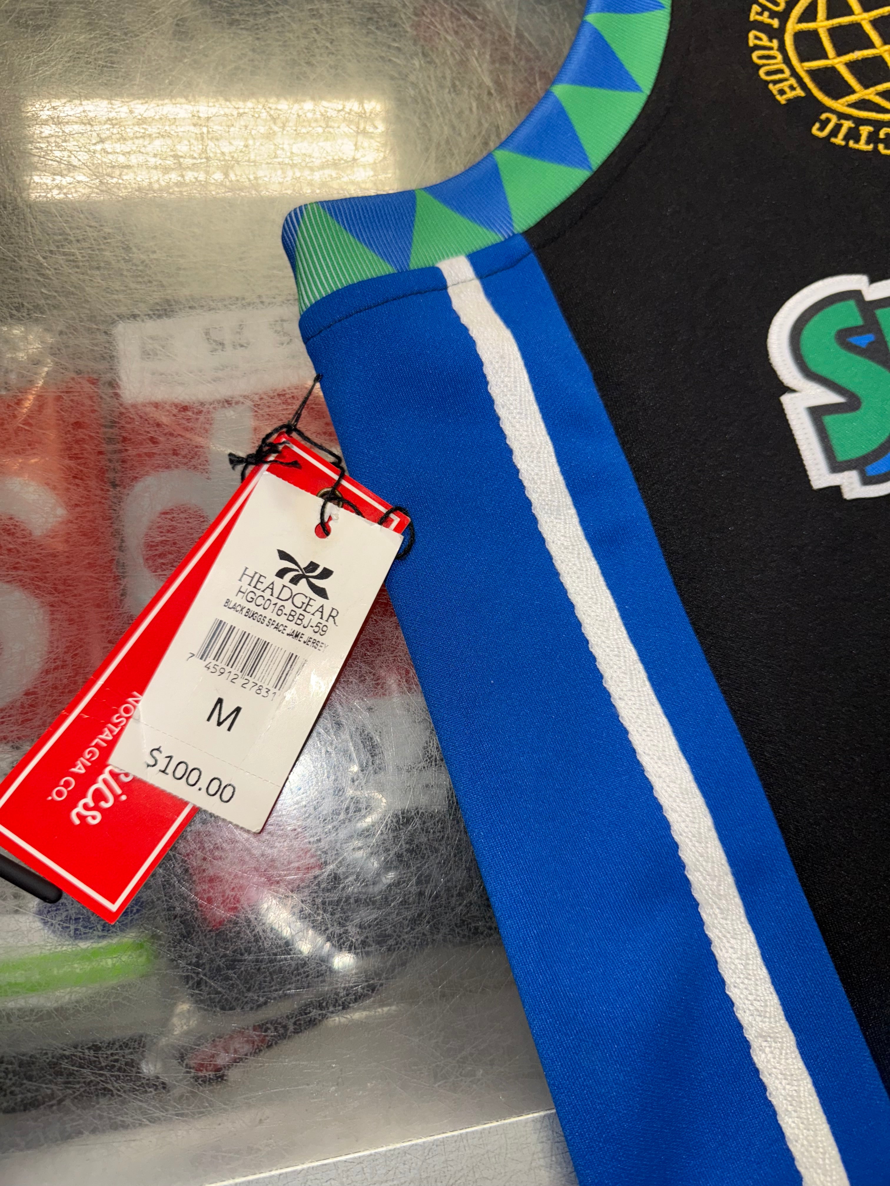 Medium HGC Space Jam Bugs Bunny Jersey NEW (Retail $100)