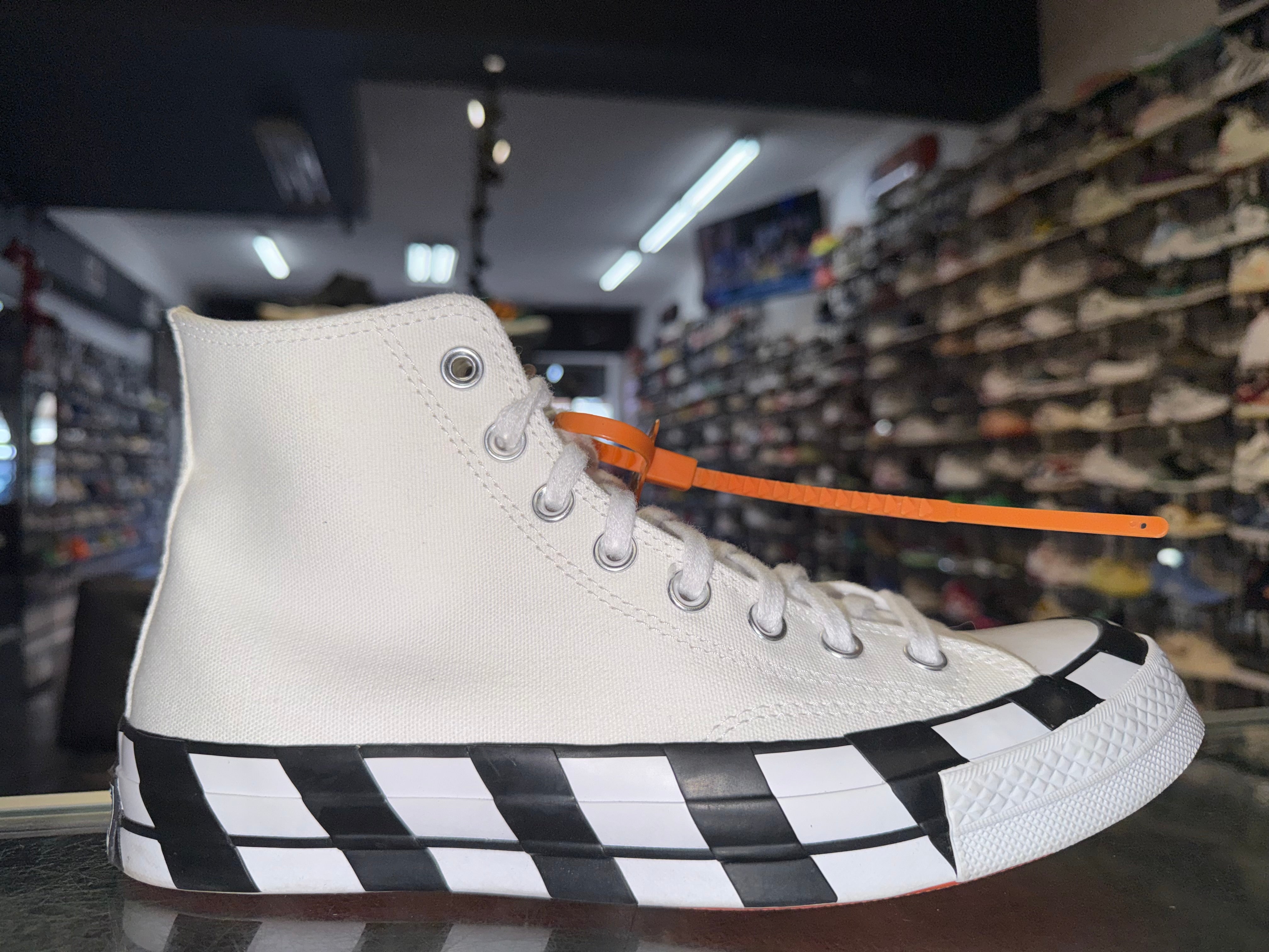 Size 8 Converse Chuck Taylor All Star 70 Hi "Off-White"