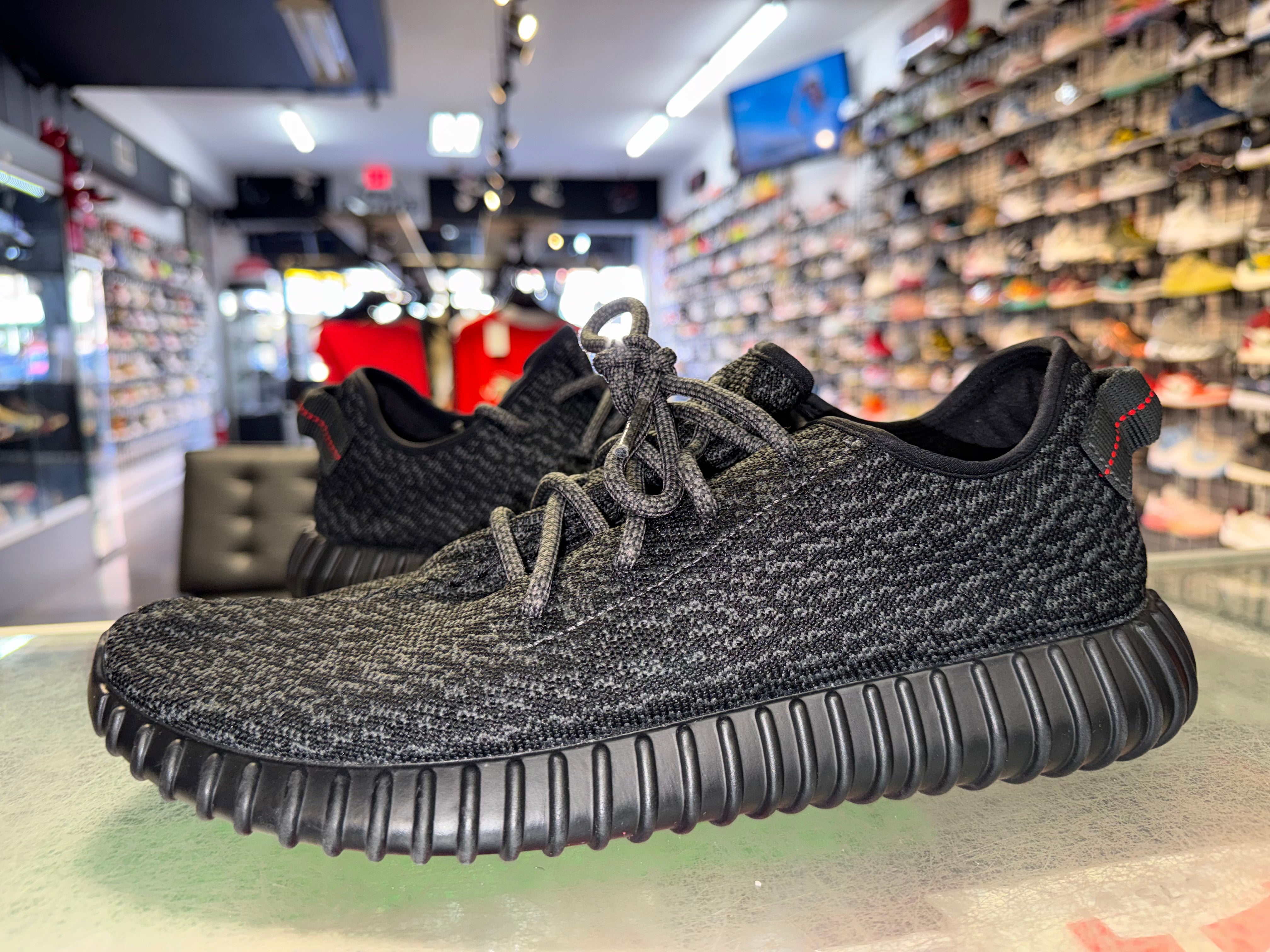 Size 11.5 Yeezy Boost 350 "Pirate Black"