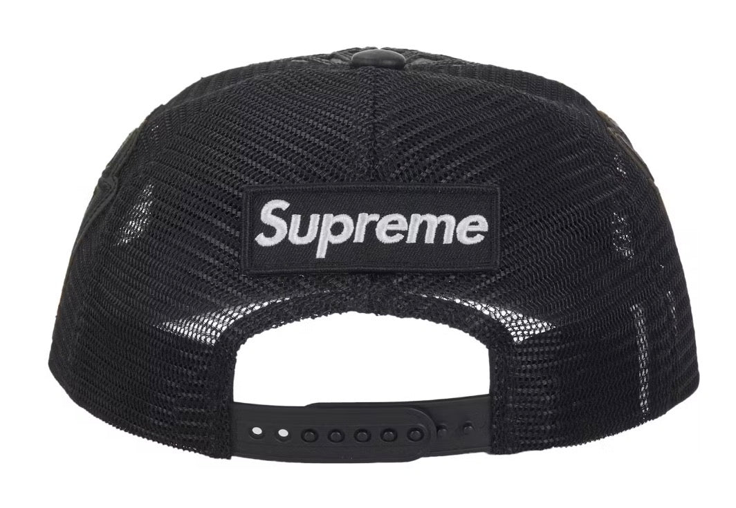 Size OS Supreme x Vanson Spider-Man 6 Panel Hat “Black” Brand New