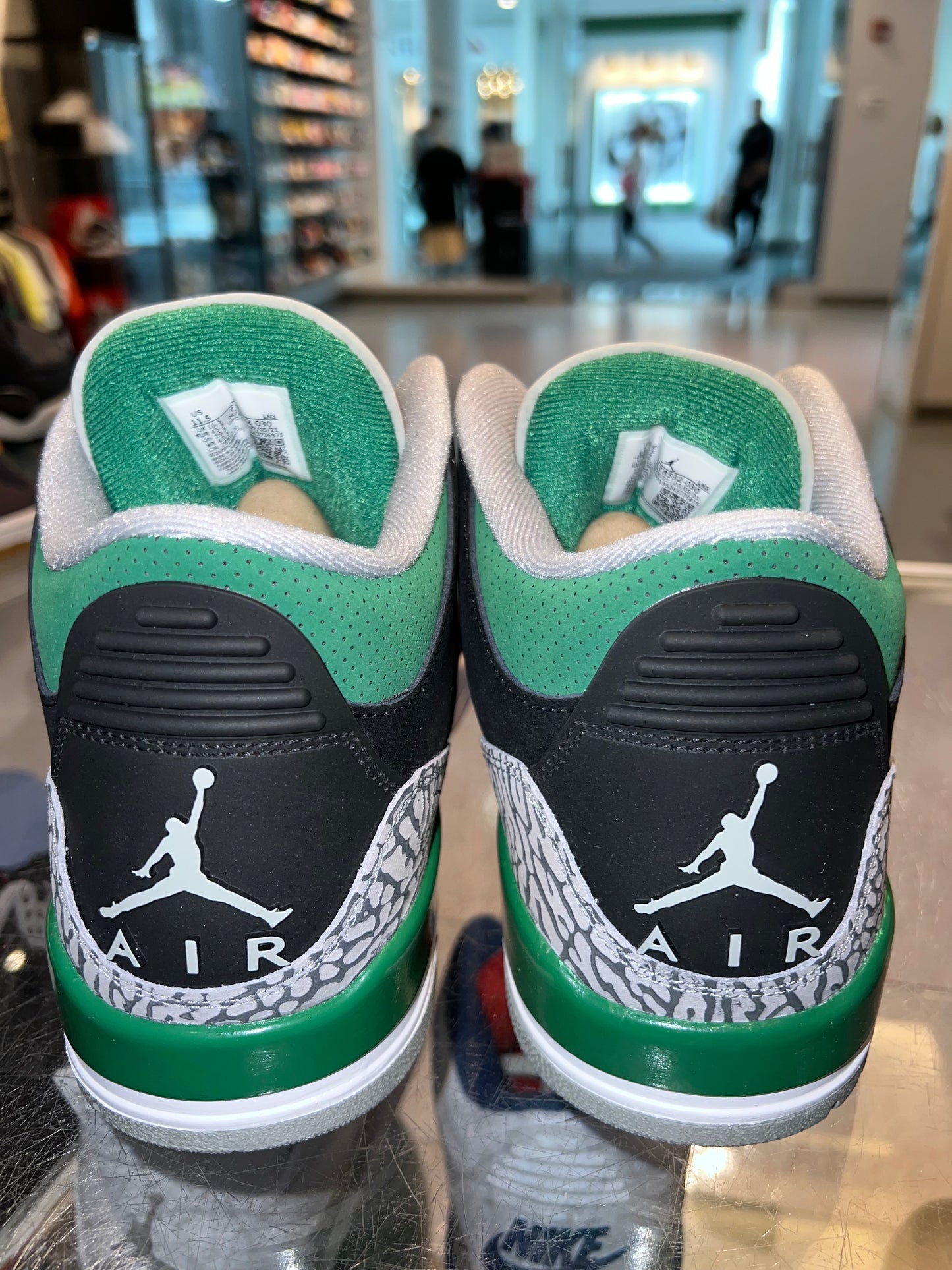 Size 11.5 Air Jordan 3 “Pine Green” Brand New (Mall)