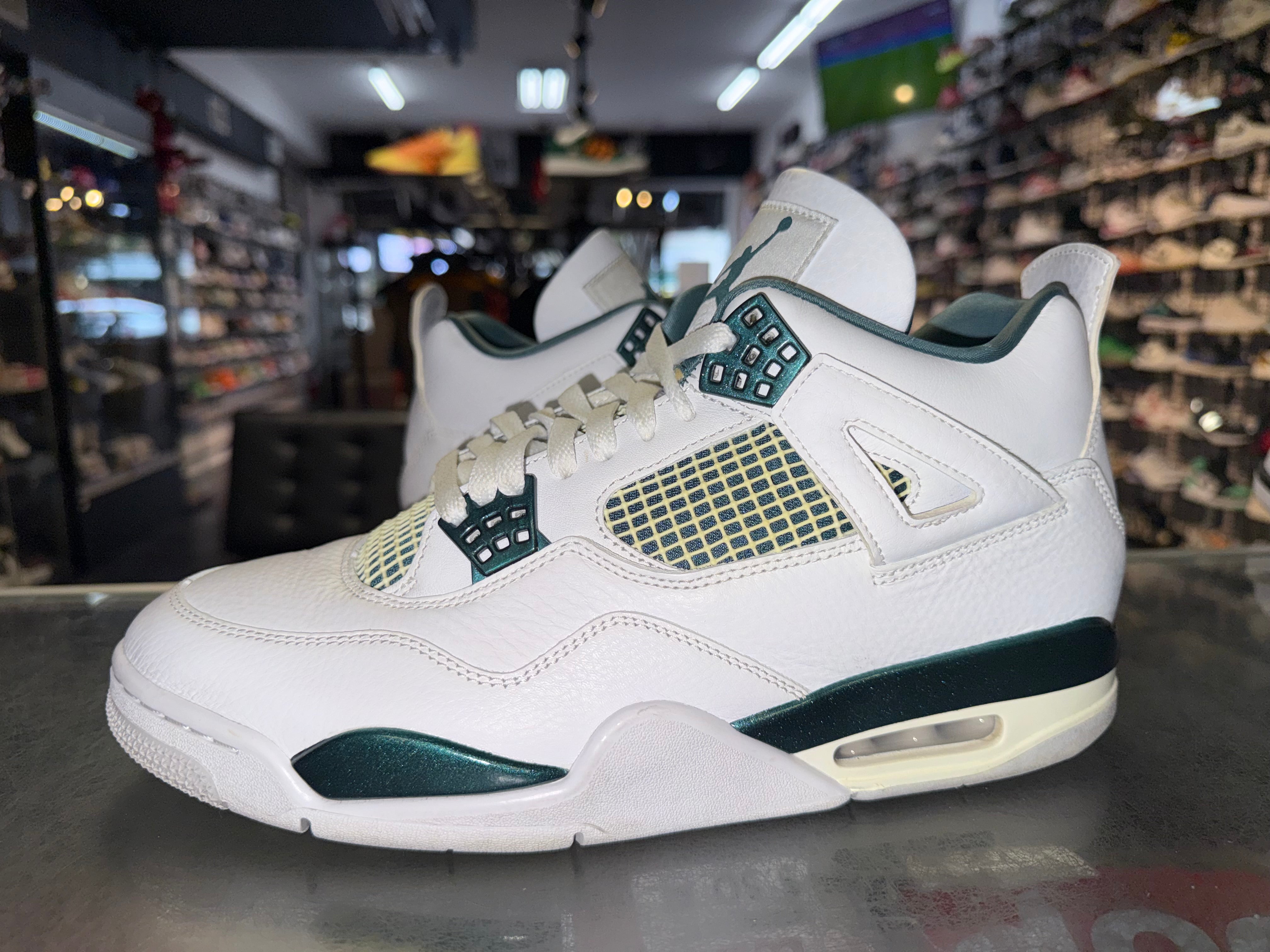 Size 10.5 Air Jordan 4 "Oxidized Green"