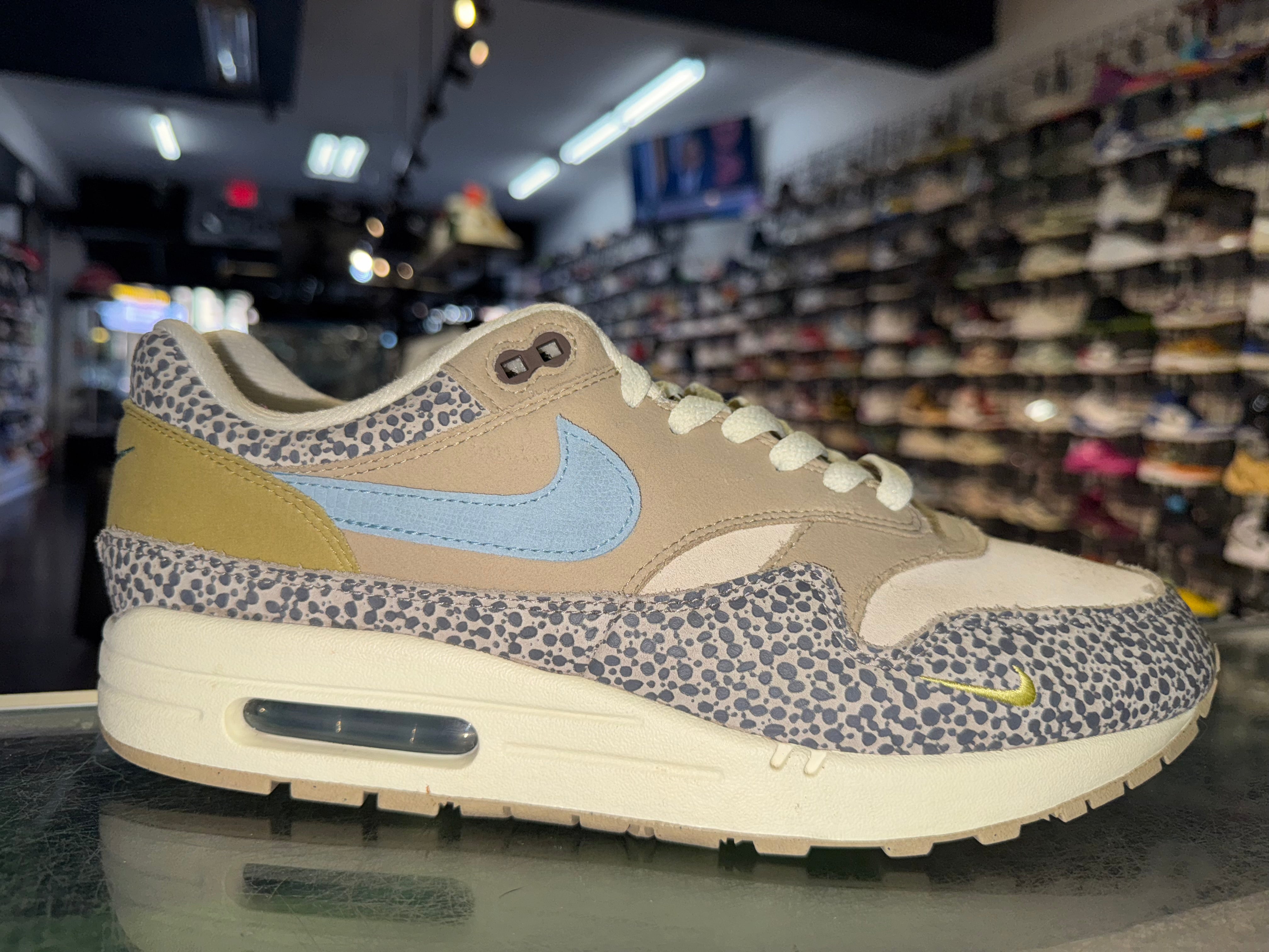 Size 10.5 (12W) Air Max 1 "Safari Cobbletone"