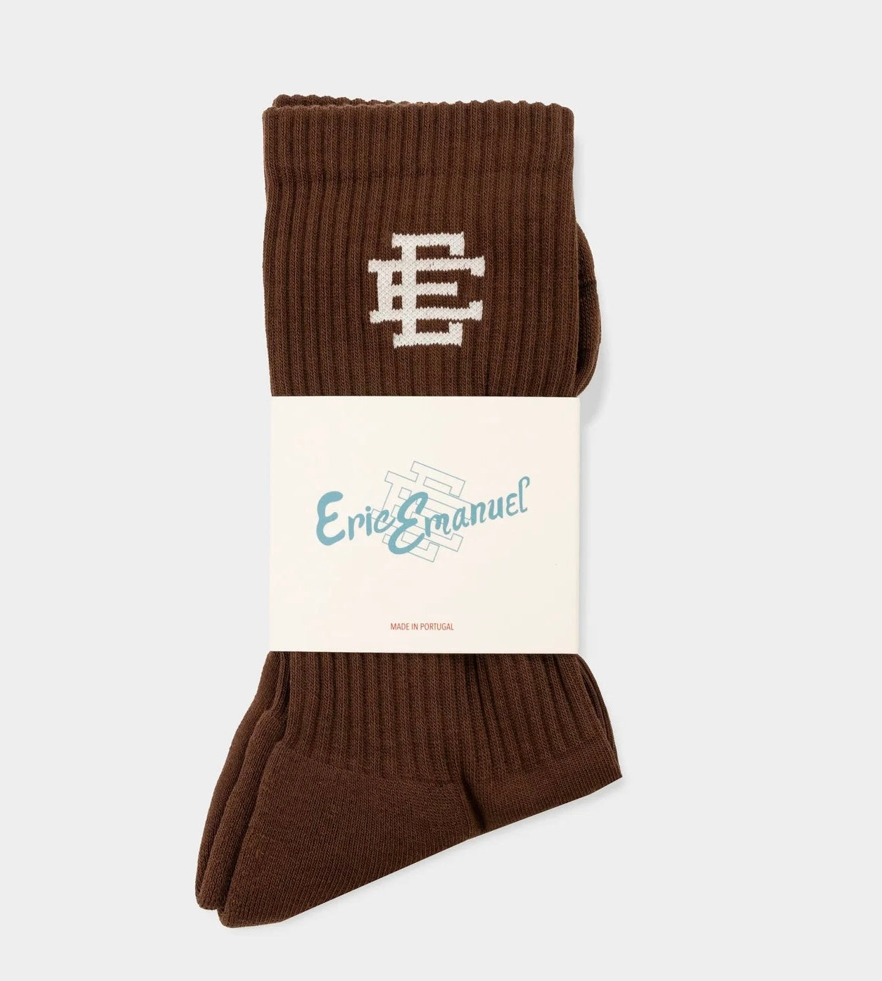 Size OS Eric Emanuel 1 Pack Socks “Brown” Brand New