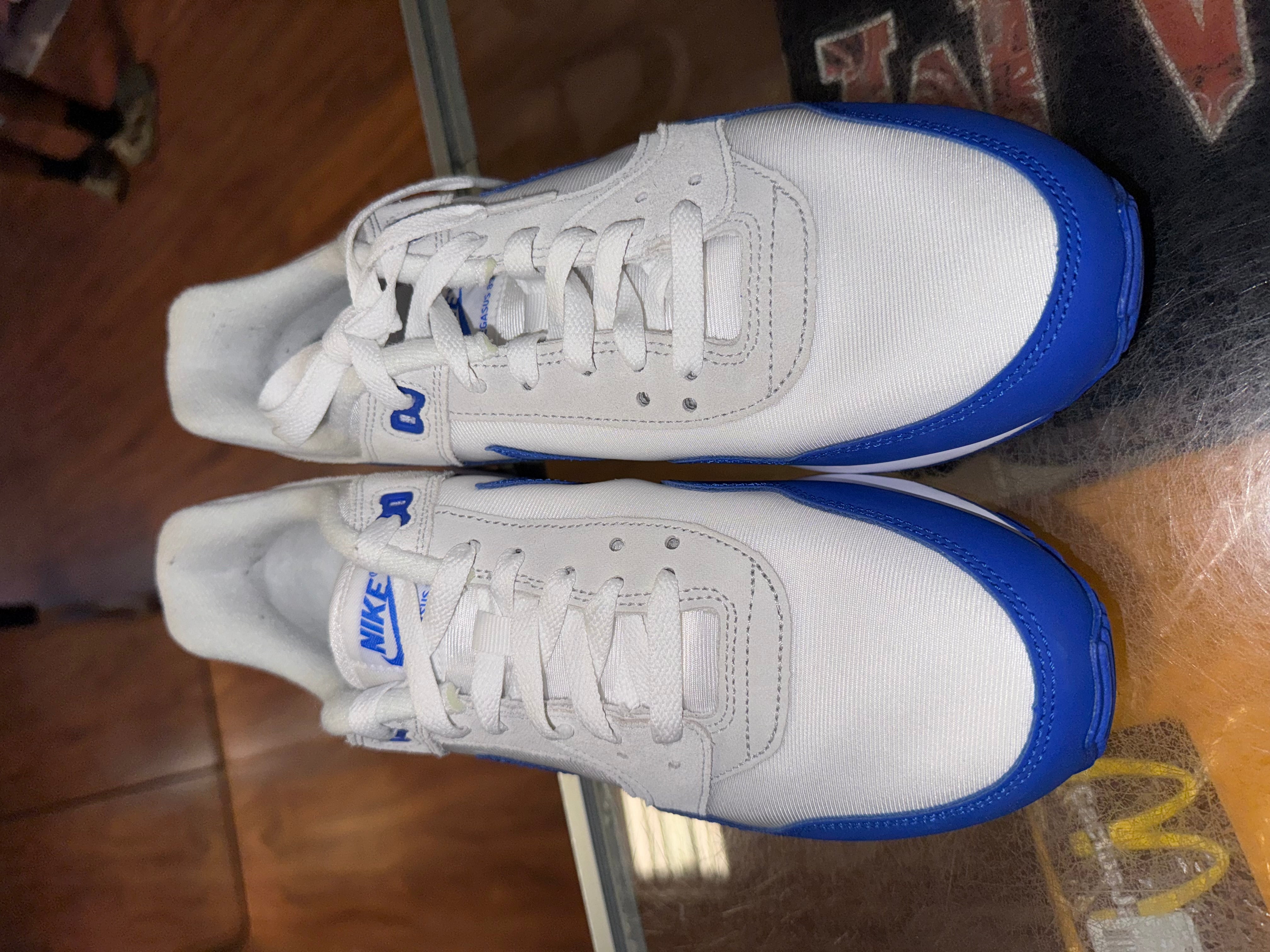 Size 10 Air Pegasus '89 "White Racer Blue"