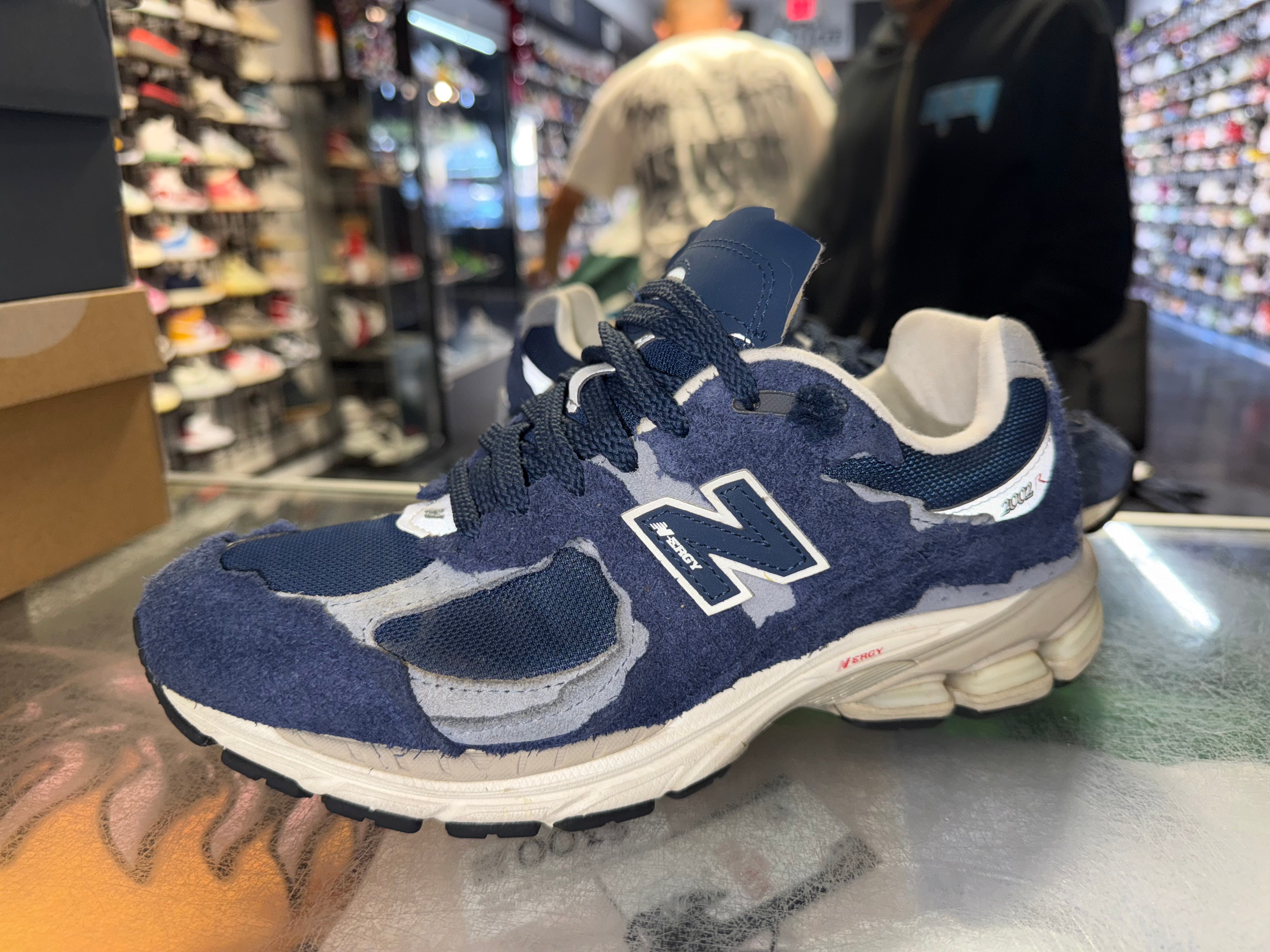 Size 8.5 New Balance 2002R Protection Pack “Navy”