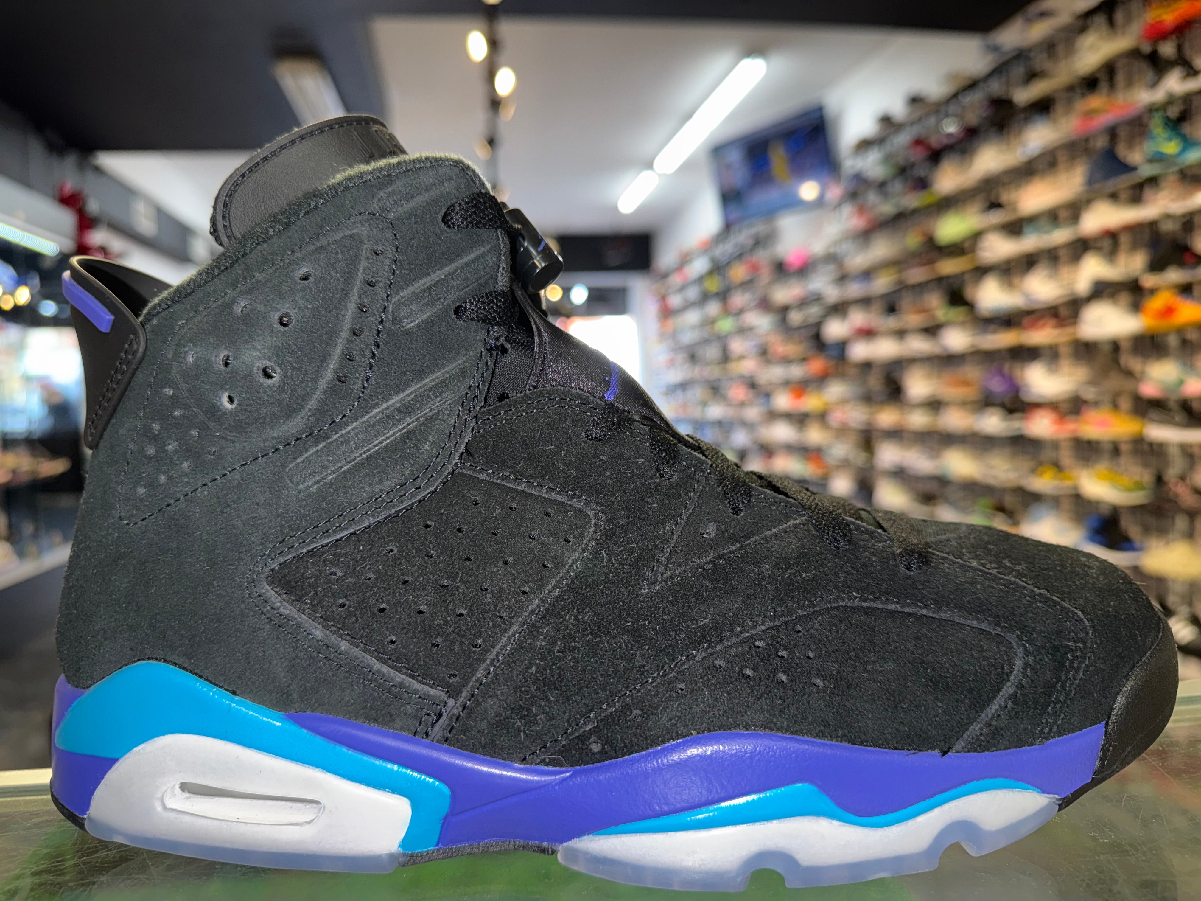 Size 10 Air Jordan 6 "Aqua" Brand New