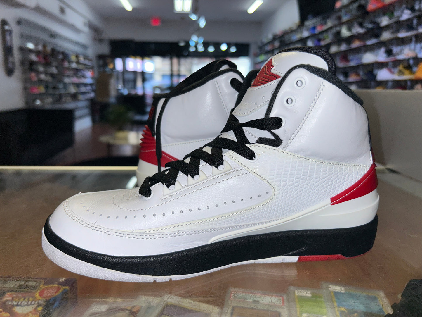 Size 5.5y Air Jordan 2 “Chicago” (MAMO)