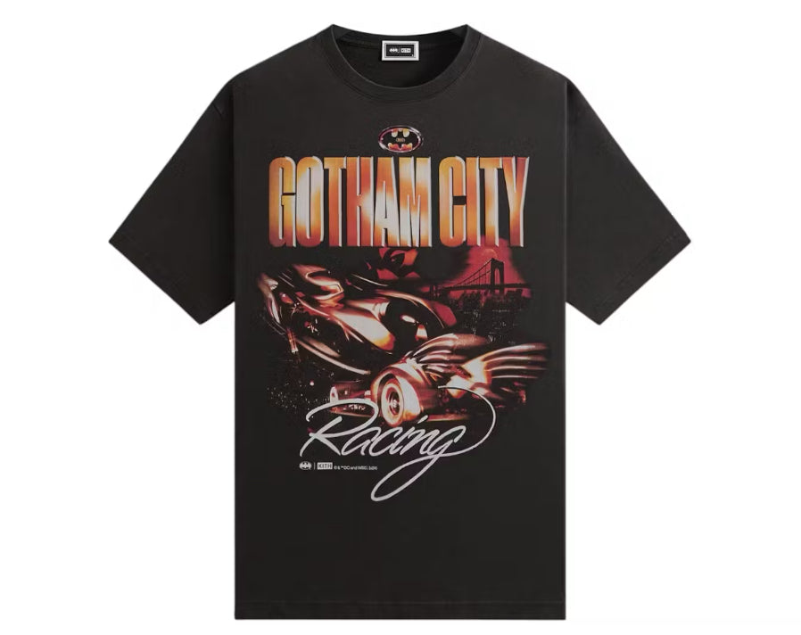 Size L Kith Batman Batmobile Tee "Vintage Black"