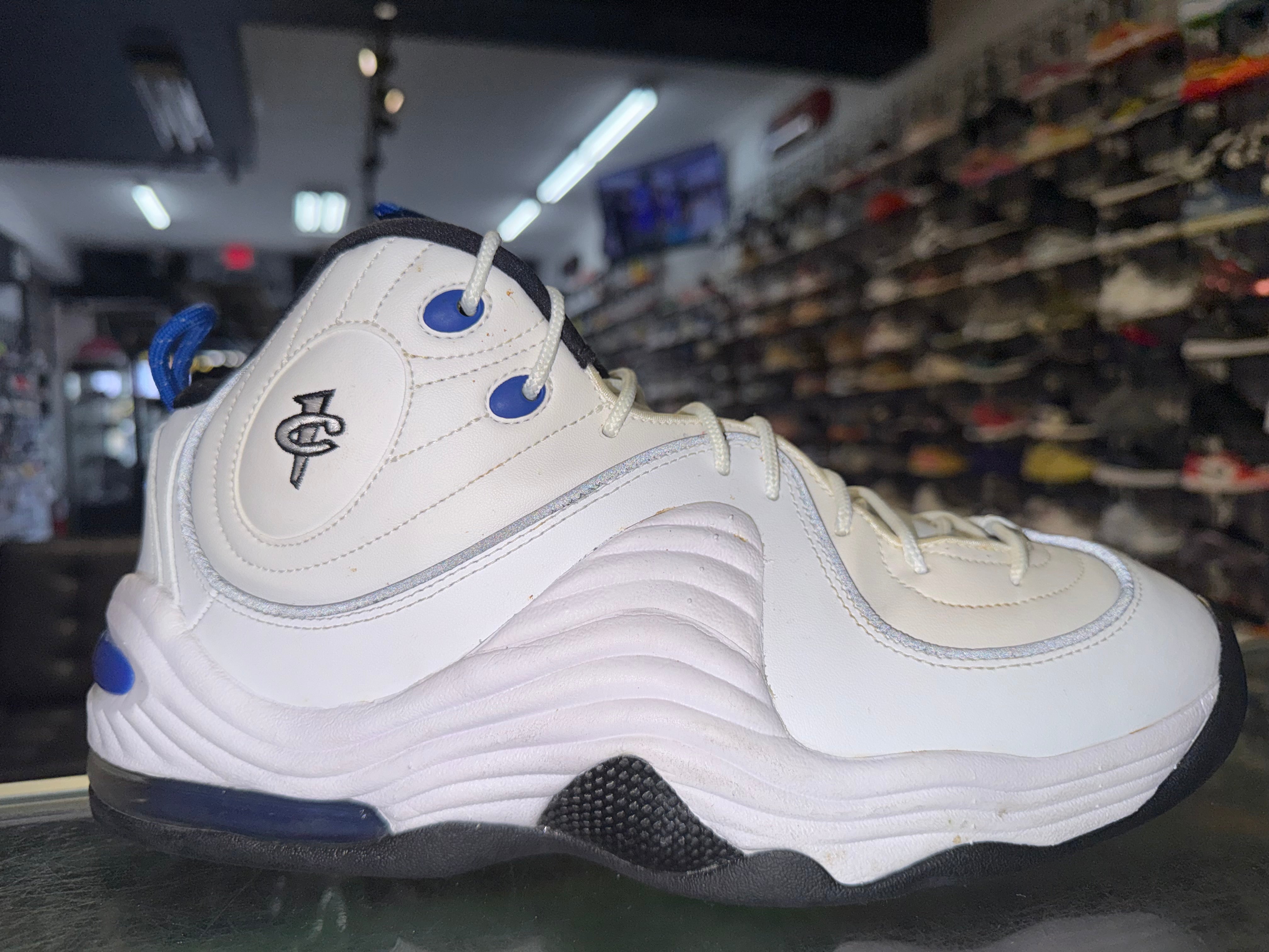 Size 12 Air Penny II "White Royal"