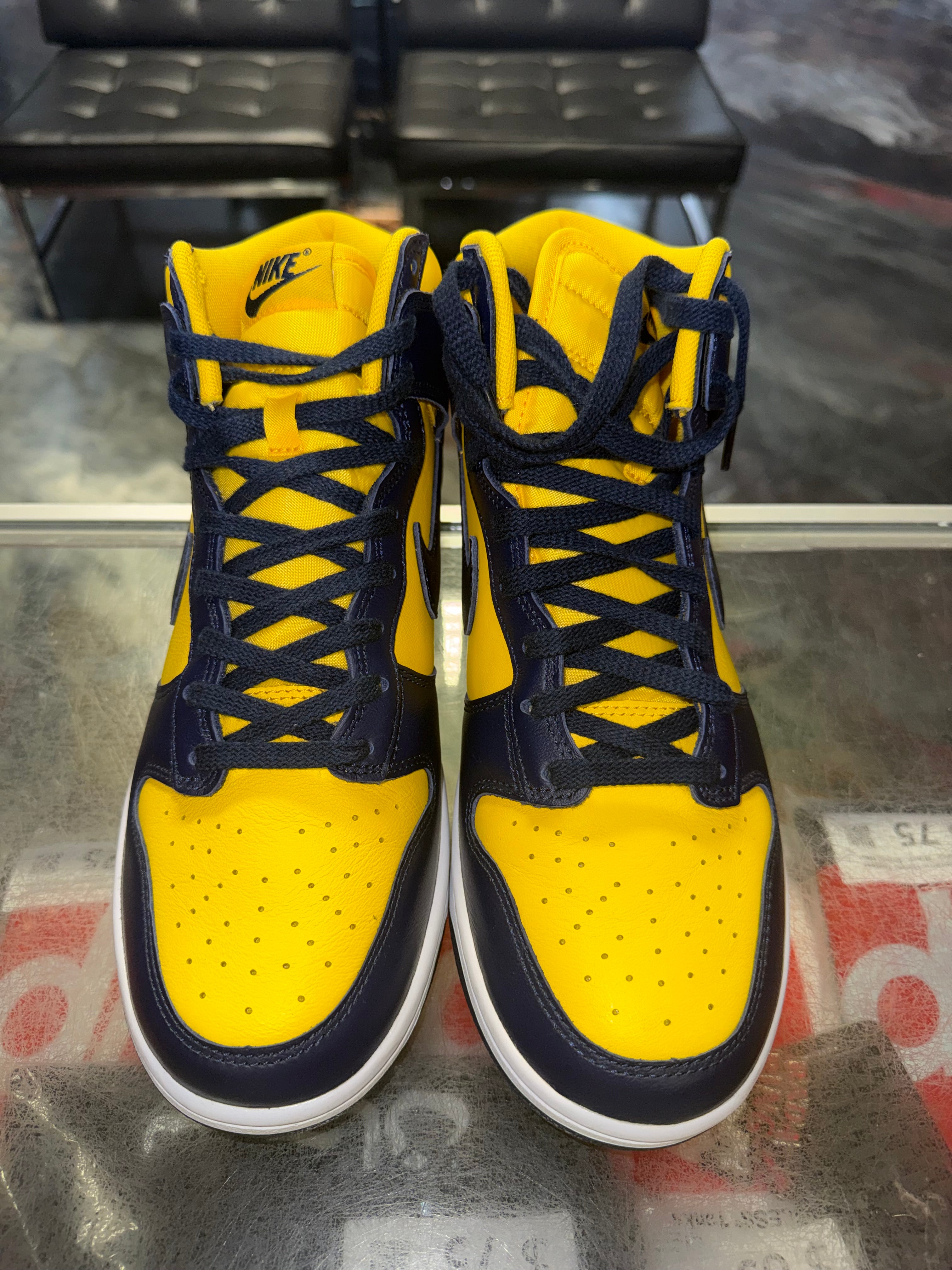 Size 9.5 Dunk High "Michigan" Brand New