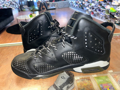 Size 6.5y Air Jordan 6 “Black Cat” (MAMO)