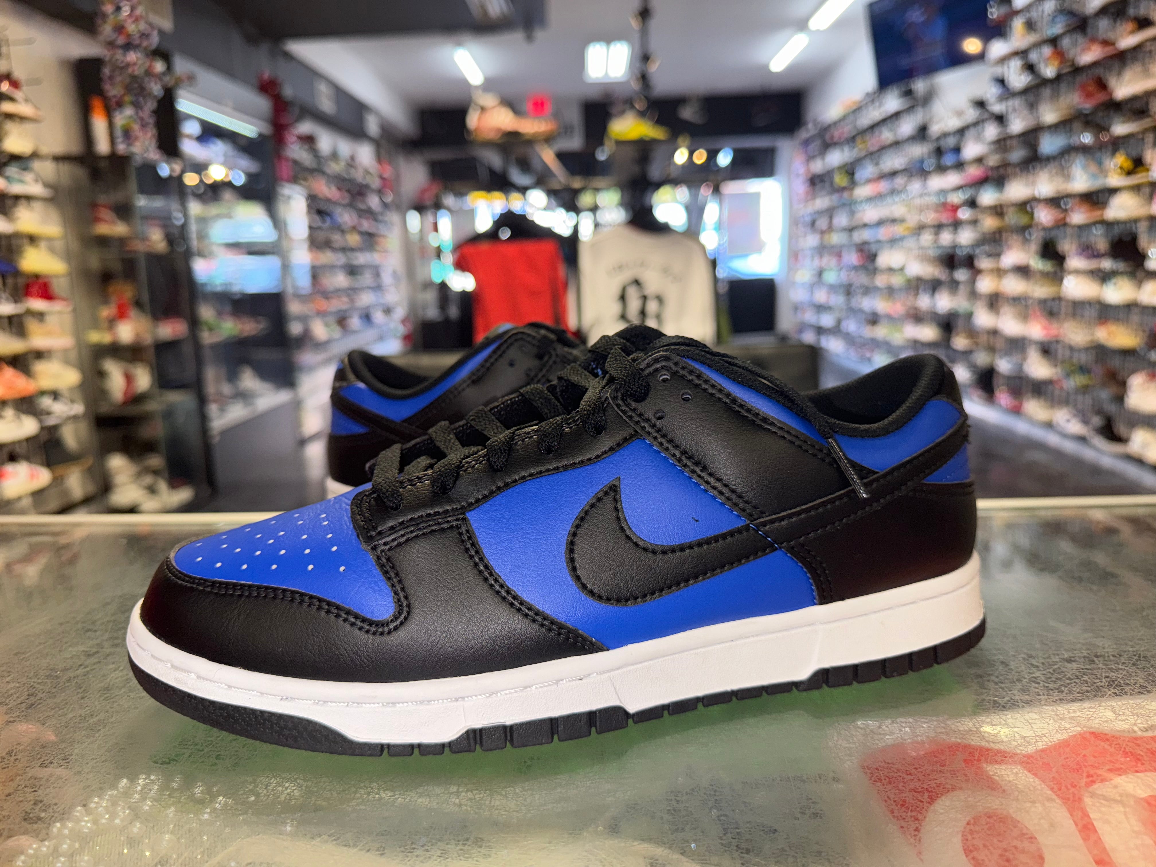 Size 9.5 Dunk Low "Hyper Royal"