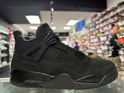 Size 9 Air Jordan 4 "Black Cat"