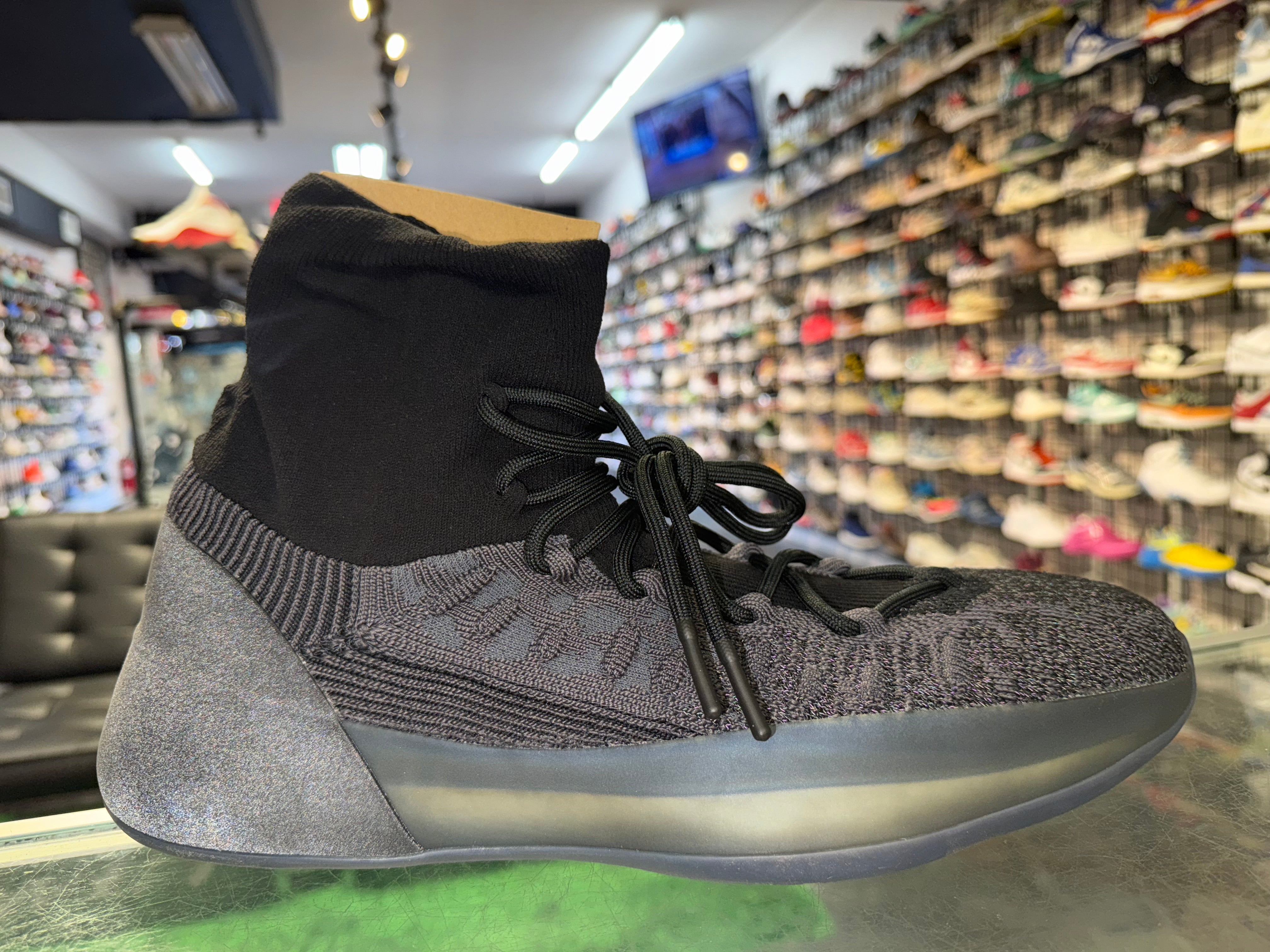 Size 13.5 Yeezy BSKTBL Knit "Slate Onyx" Brand New