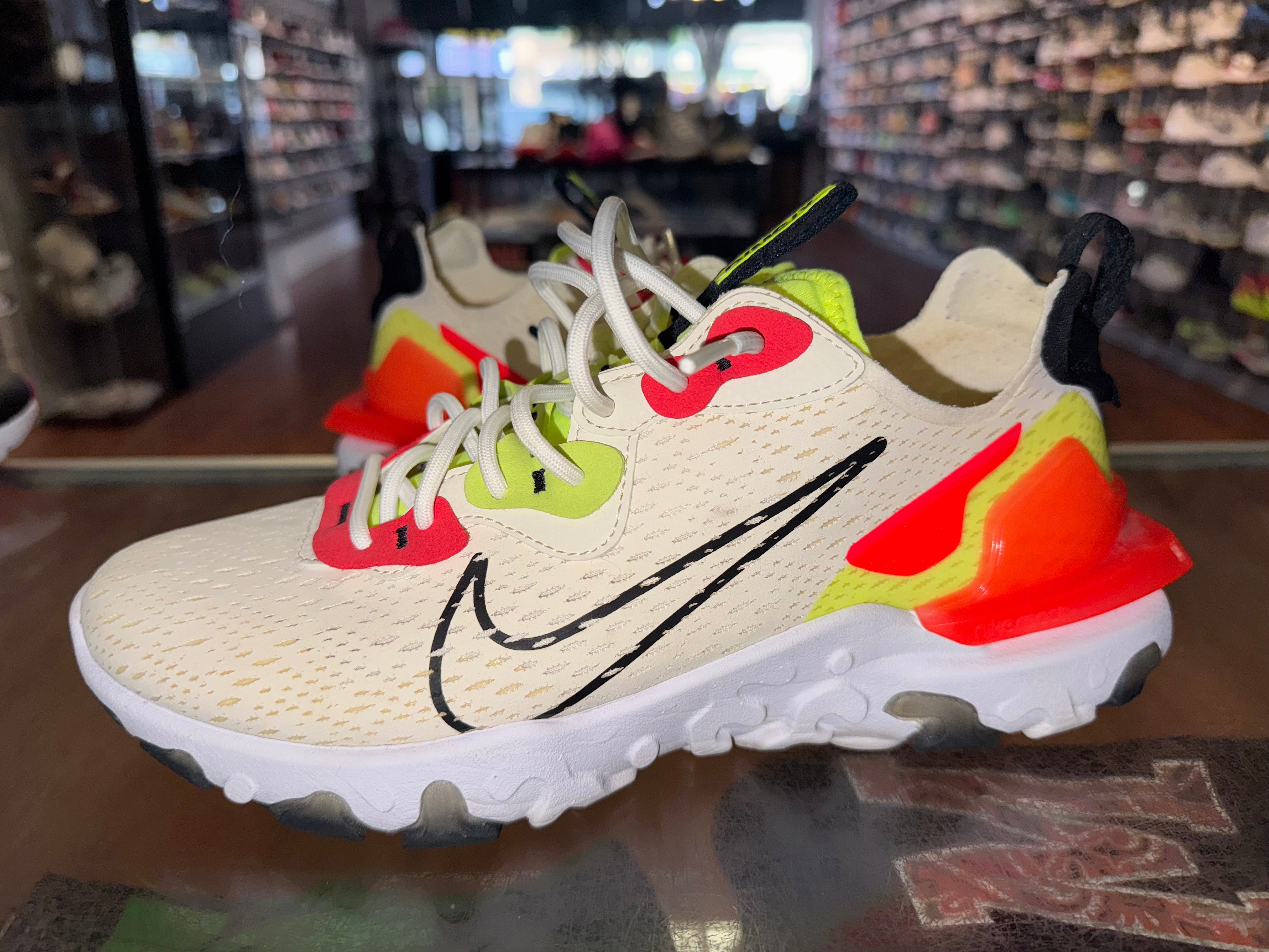 Size 8.5 (10W) Nike React Vision "Orange Volt"