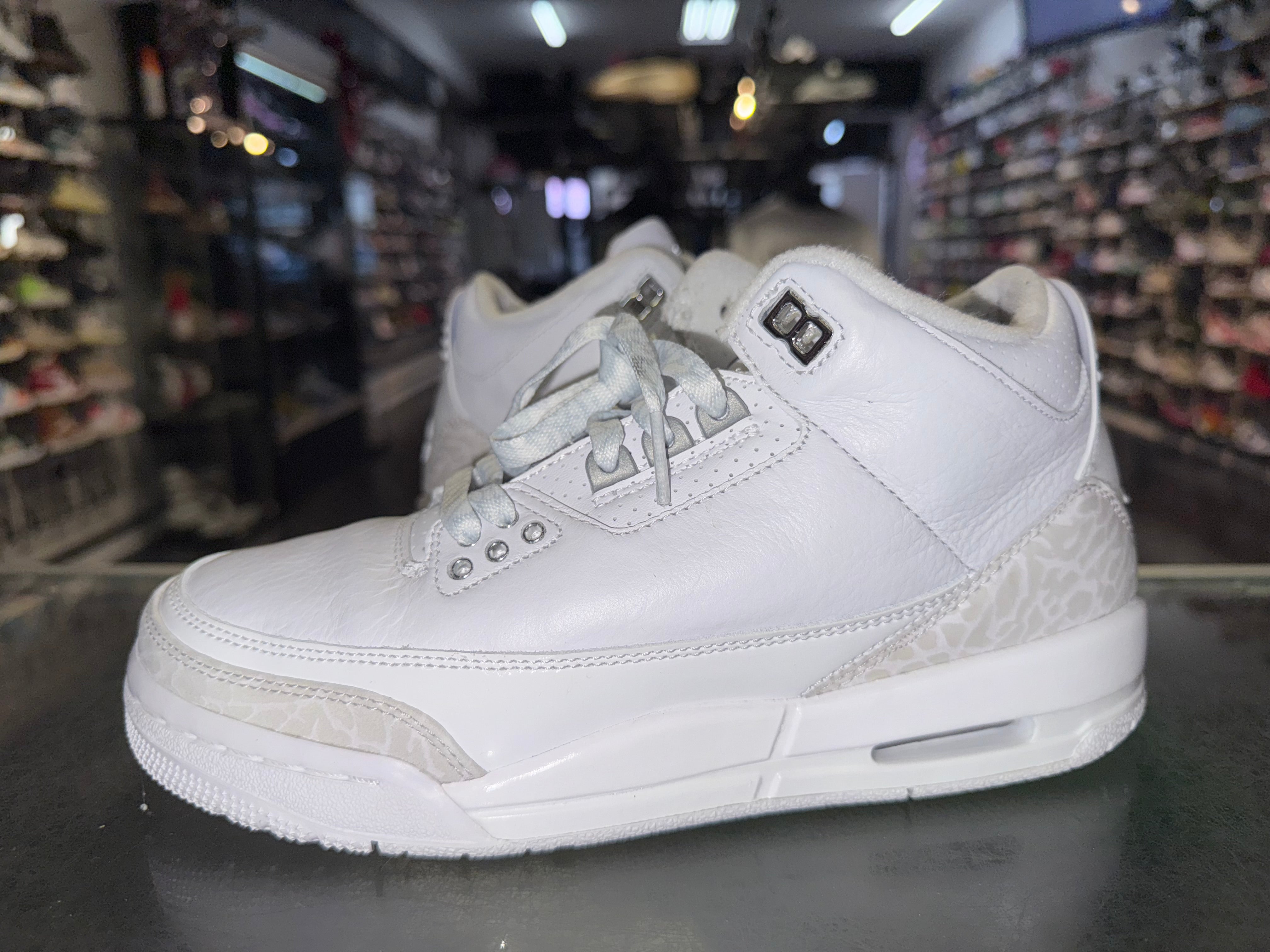 Size 6y Air Jordan 3 "Pure Money"