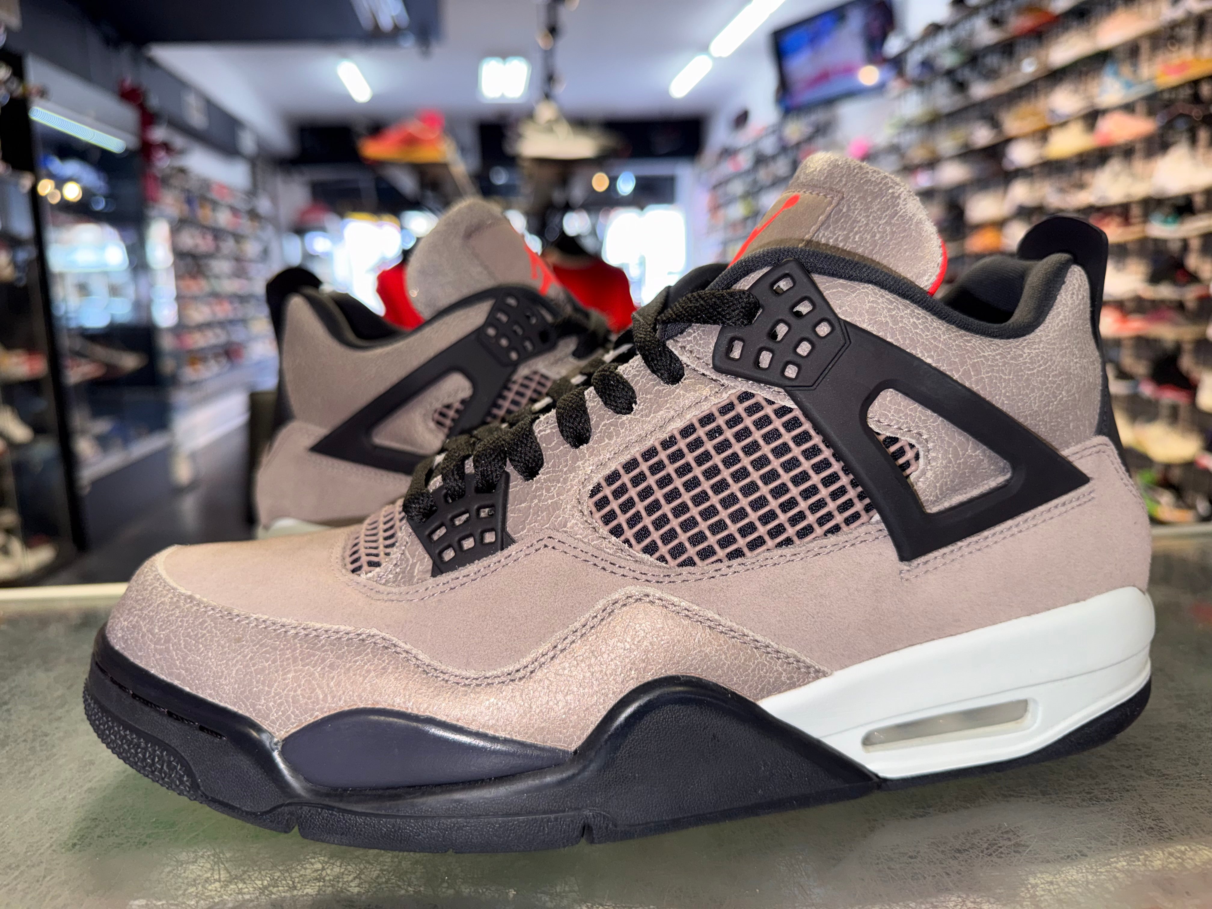 Size 10.5 Air Jordan 4 "Taupe Haze"