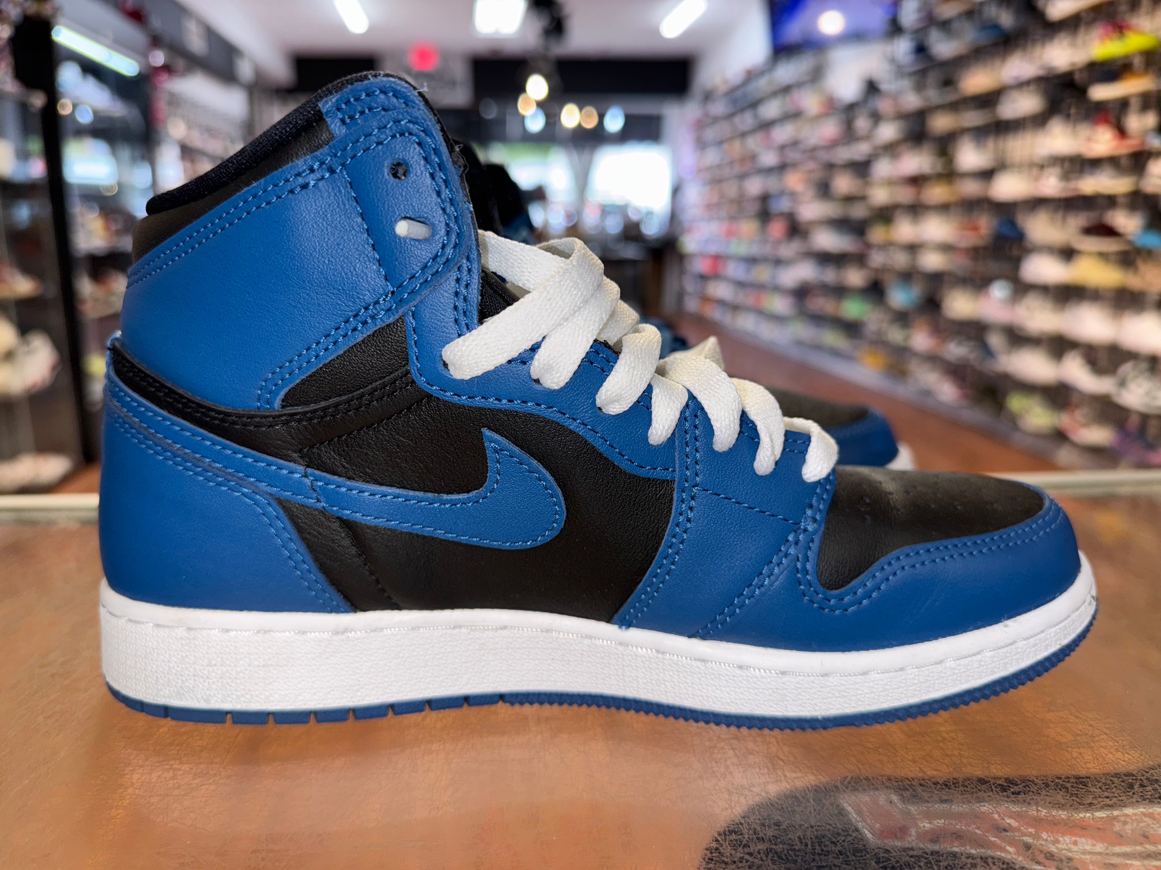 Size 6y Air Jordan 1 “Marina Blue”