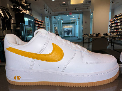 Size 7.5 Air Force 1 Low “University Gold” Brand New (Mall)