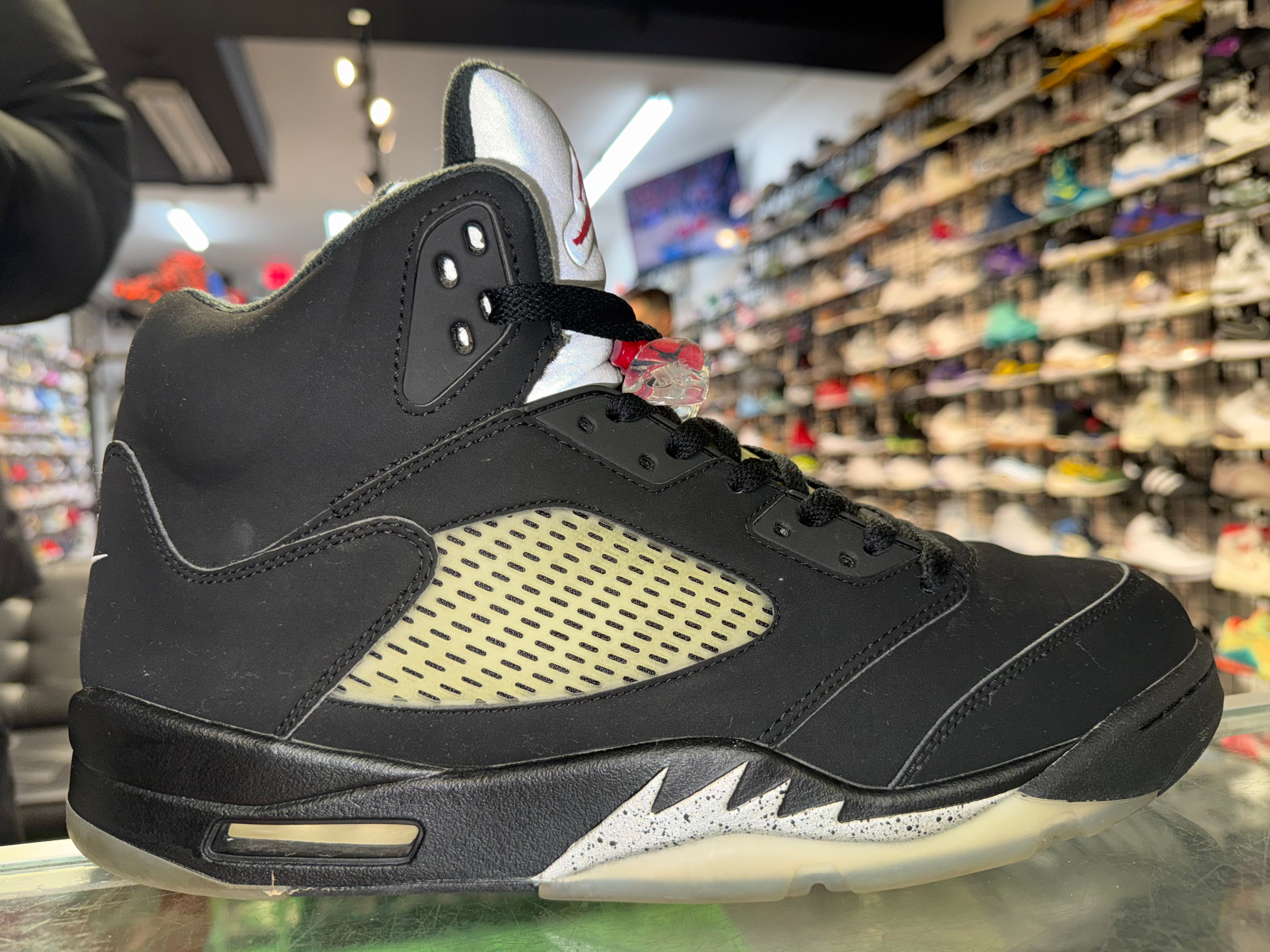 Size 13 Air Jordan 5 "Black Metallic" 2016