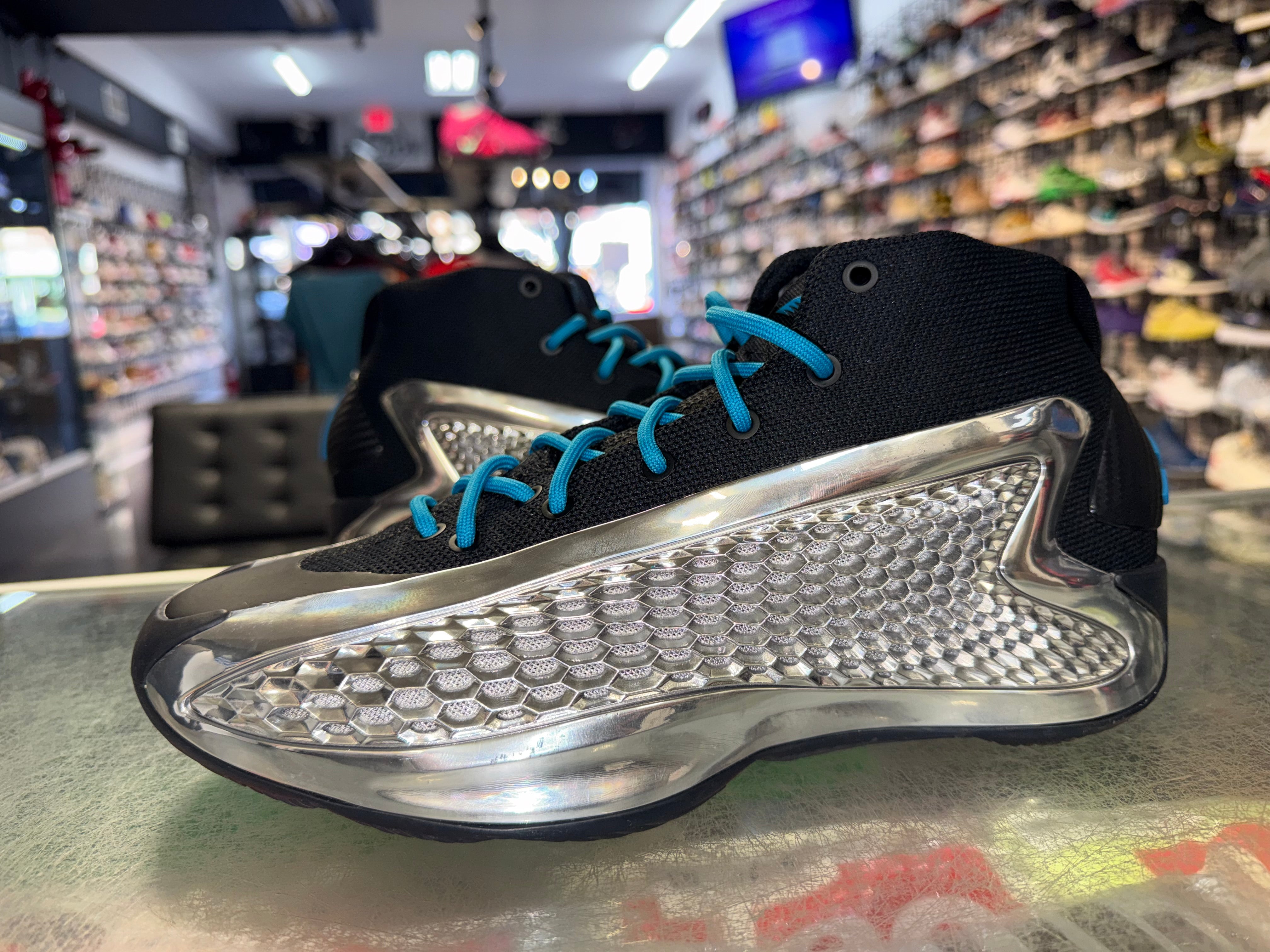 Size 8 Adidas AE 1 “Silver Metallic”