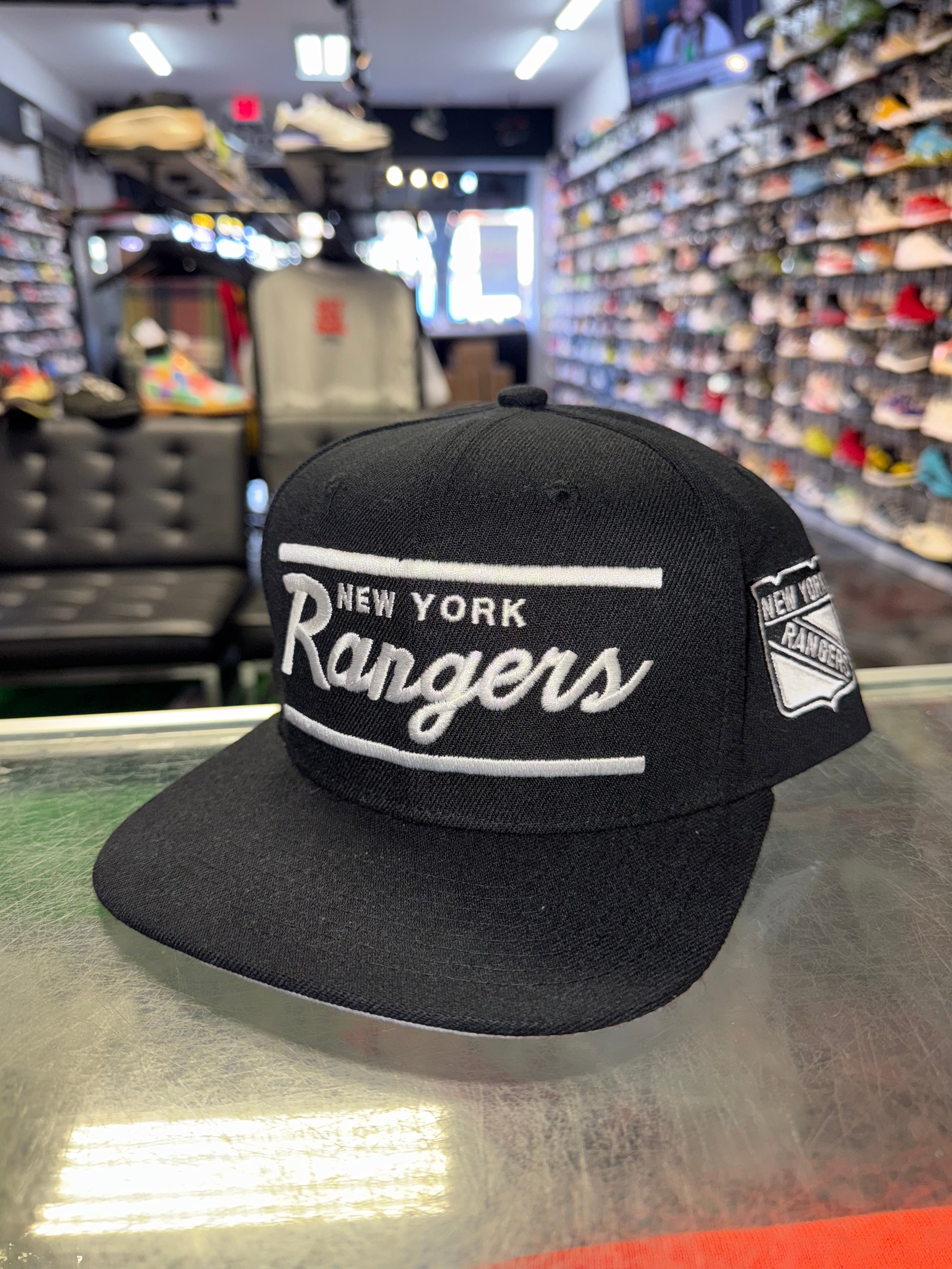 OS Mitchell & Ness NY Rangers Snapback Hat