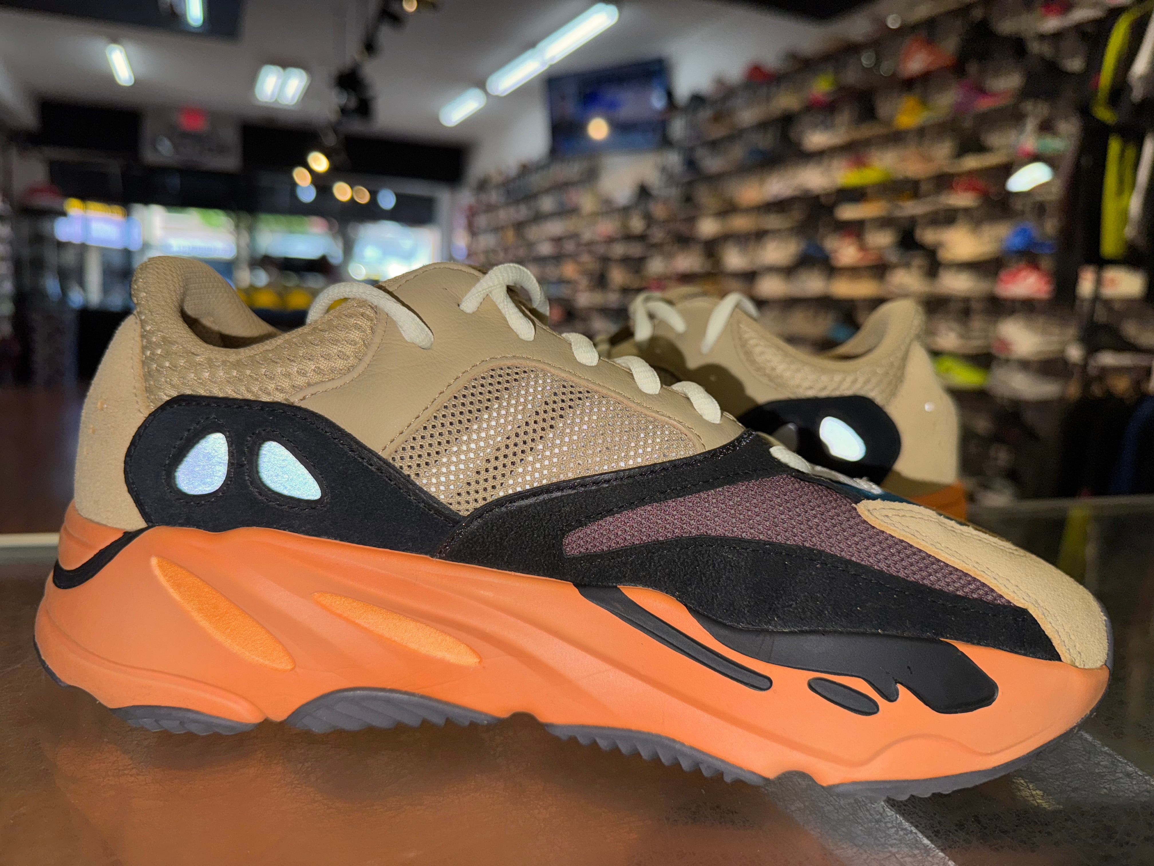 Size 9 Yeezy Boost 700 "Enflame Amber"