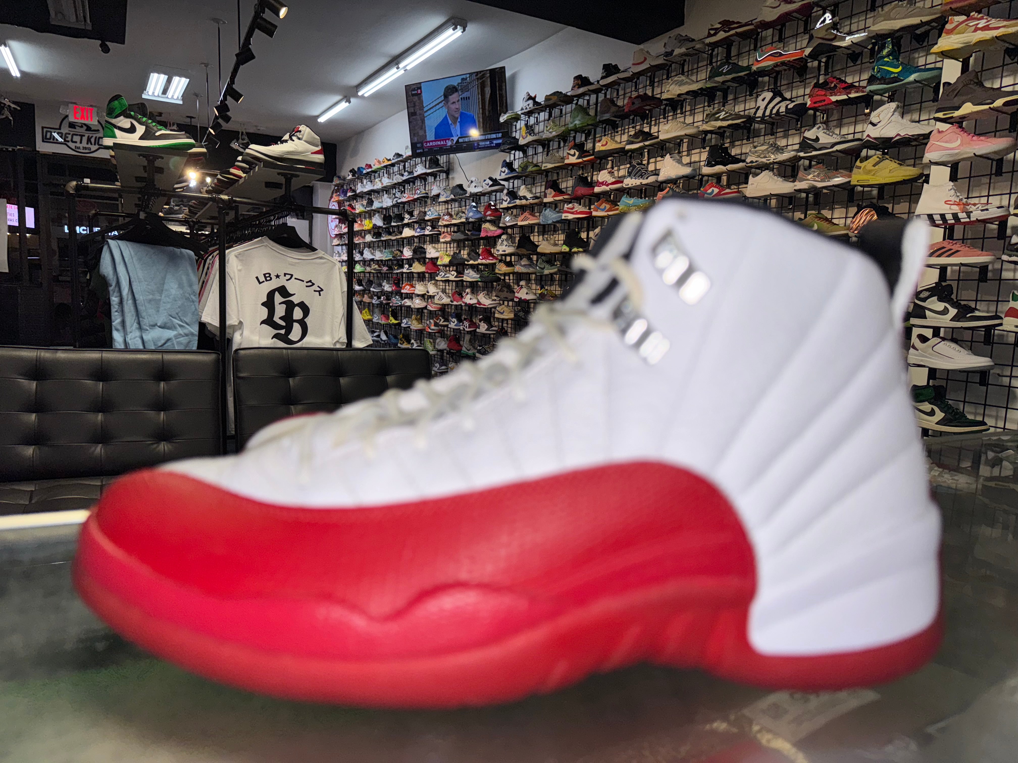 Size 9 Air Jordan 12 "Cherry"