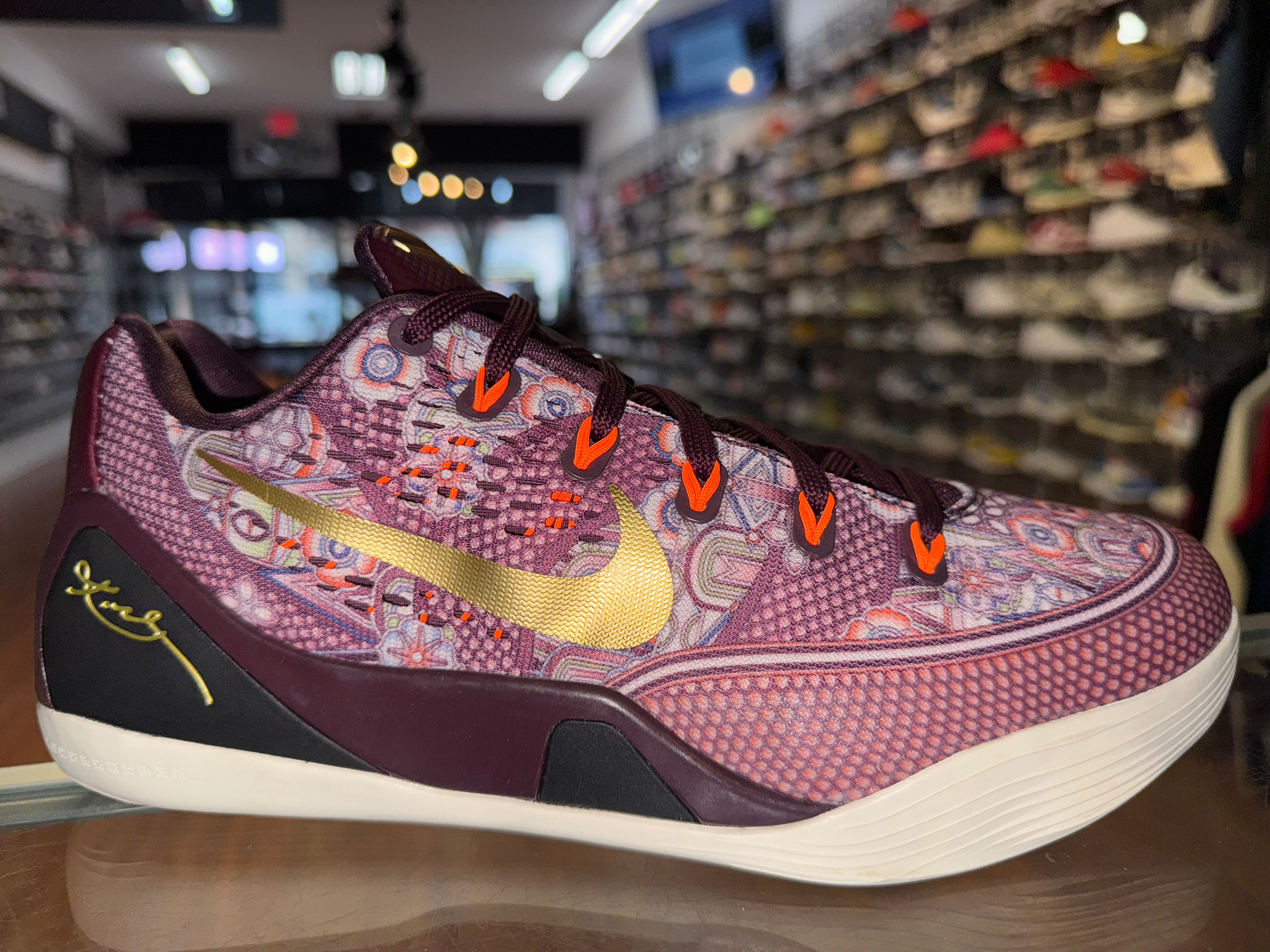 Size 9.5 Kobe 9 EM Low "Silk" Worn 1x