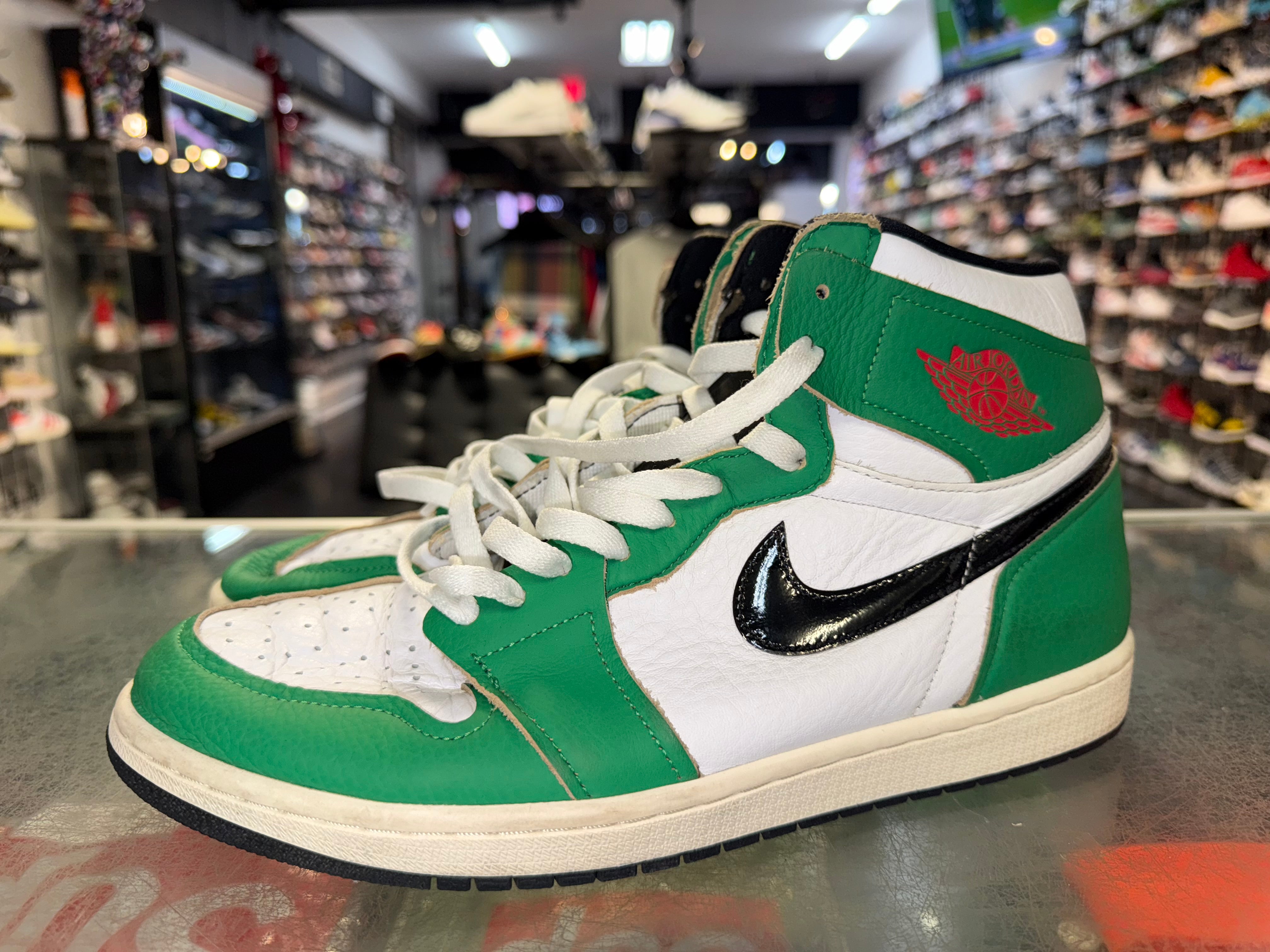 Size 10 (11.5W) AJ 1 "Lucky Green" - NB