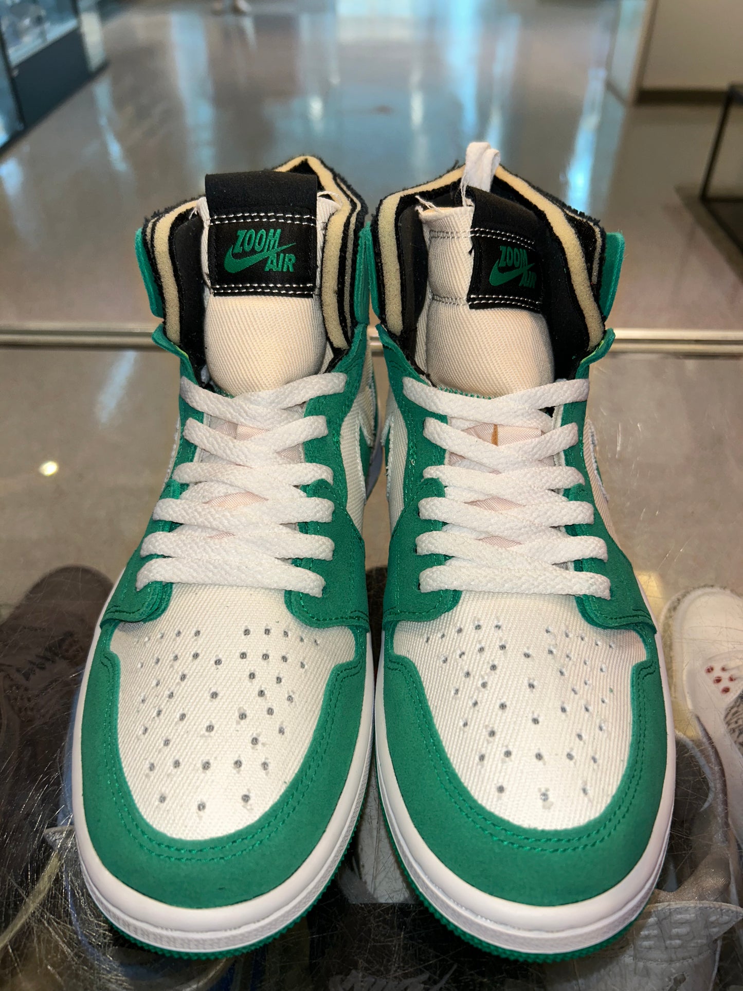 Sie 9 Air Jordan 1 Zoom “Lucky Green” Brand New (Mall)