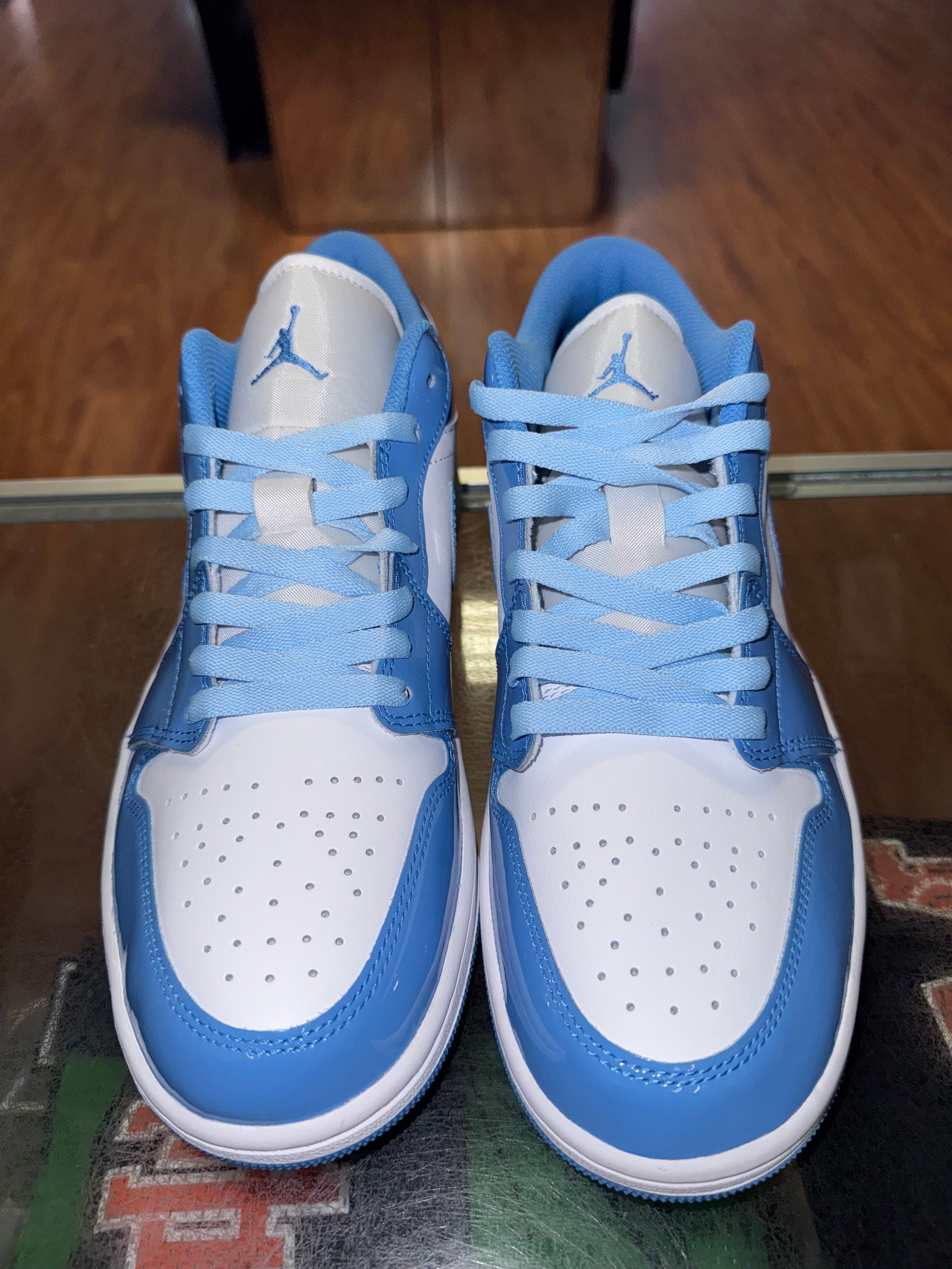 Size 10 Air Jordan 1 Low "University Blue" Brand New
