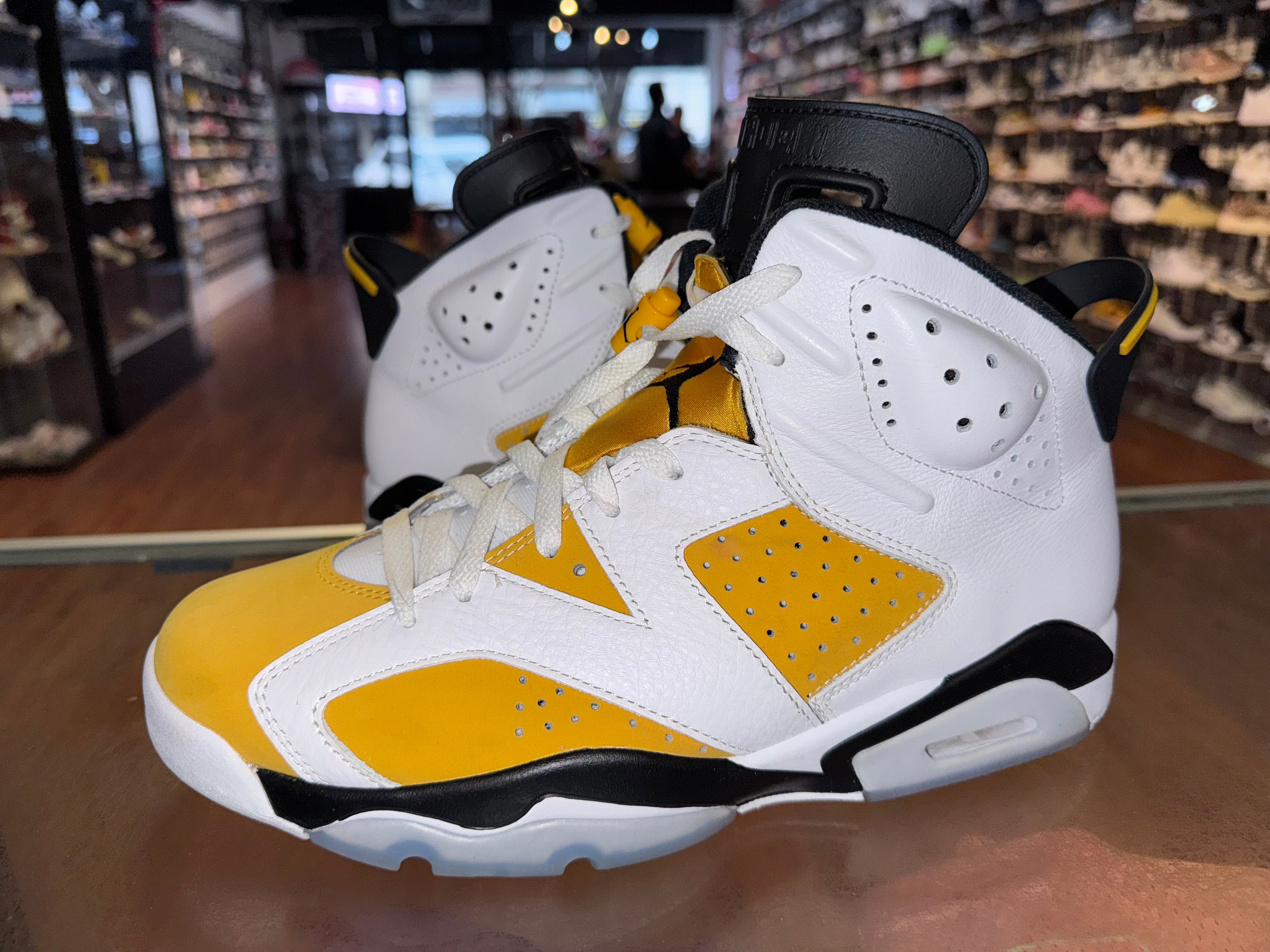 Size 10.5 Air Jordan 6 “Yellow Ochre”
