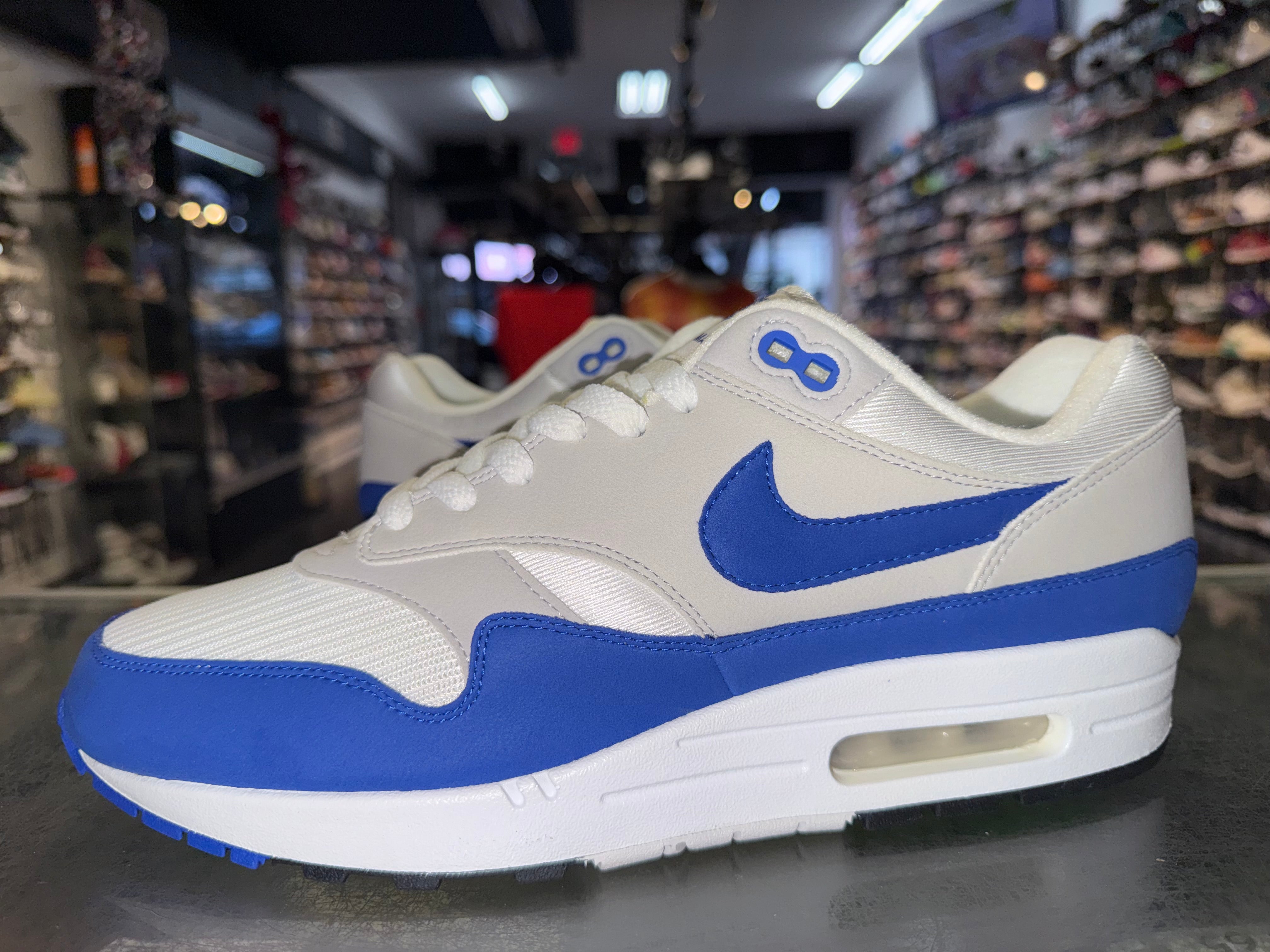 Size 10.5 Air Max 1 "Anniversary Royal"
