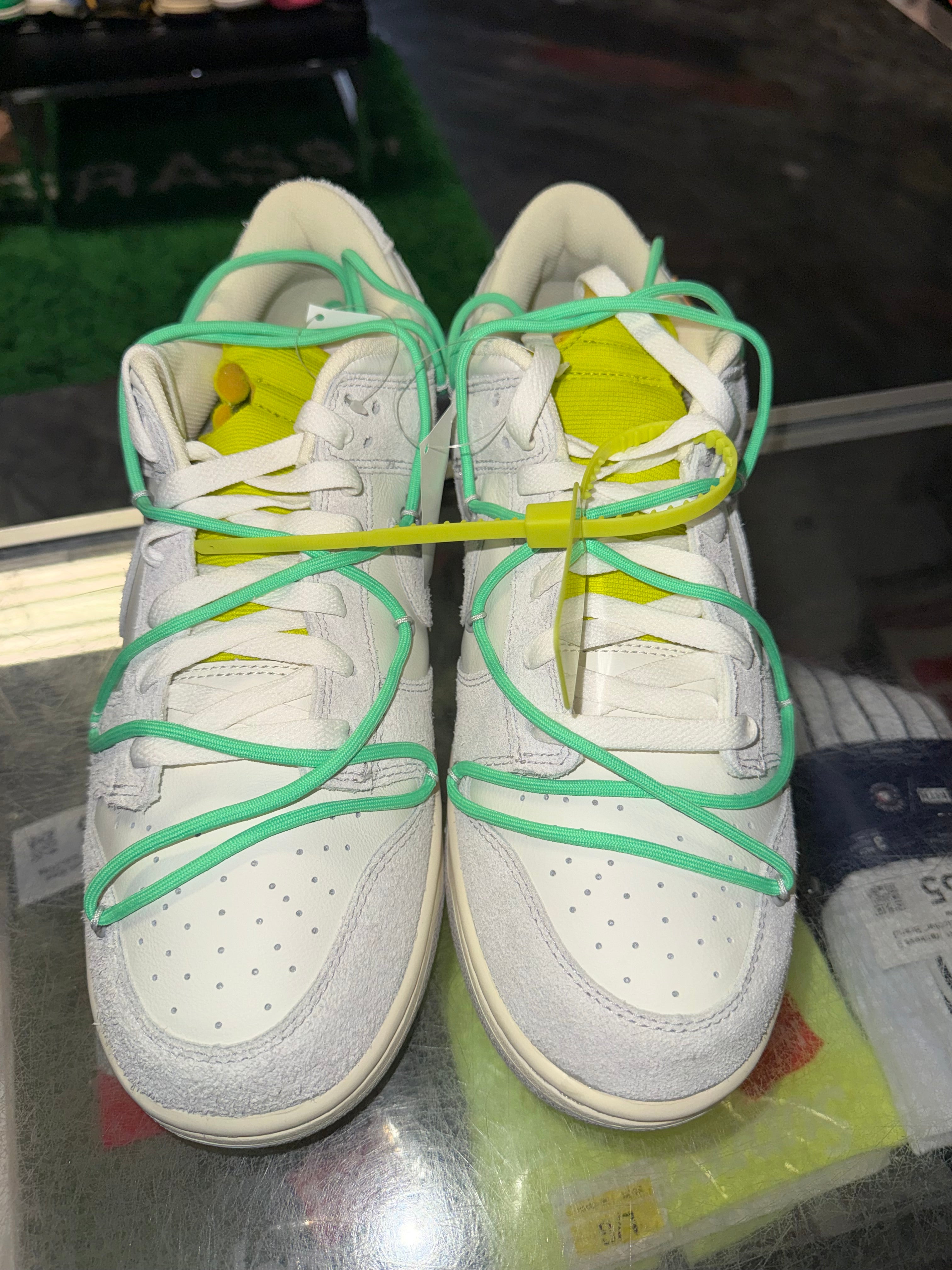 Size 13 Dunk Low Off White "Lot 14" Brand New