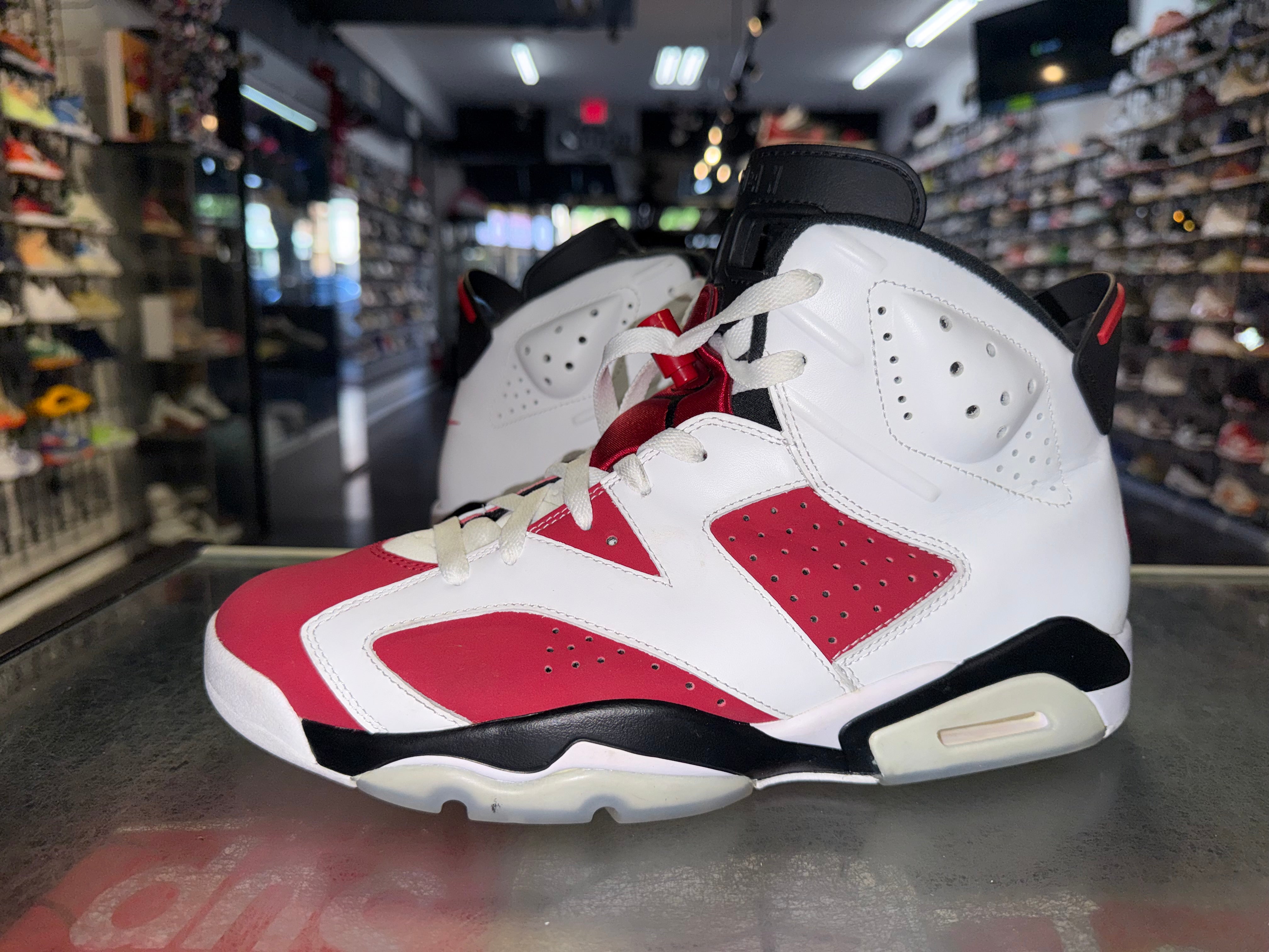 Size 10.5 Air Jordan 6 “Carmine”