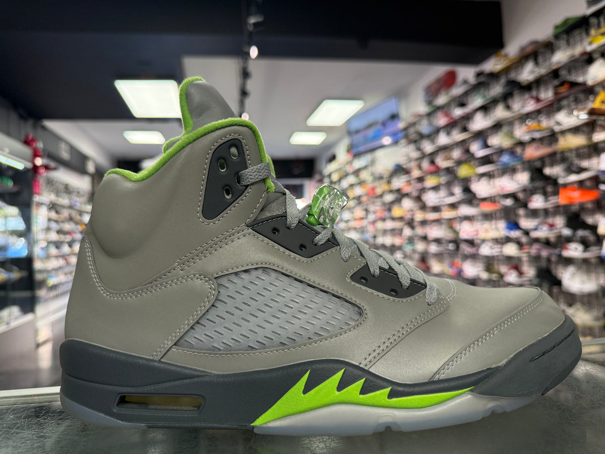 Size 13 Air Jordan 5 "Green Bean"