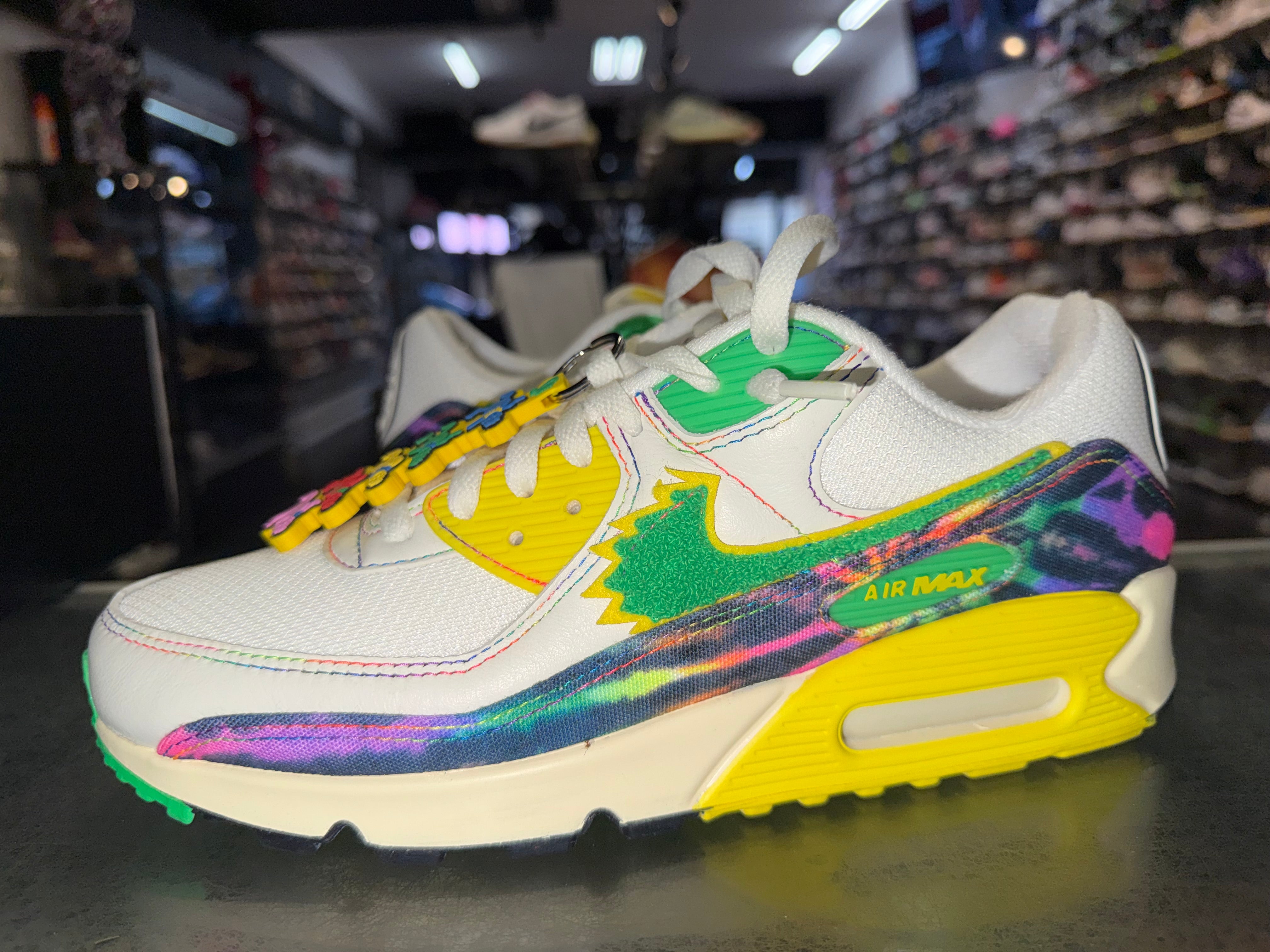 Size 9.5 Air Max 90 Grateful Dead "University of Oregon"