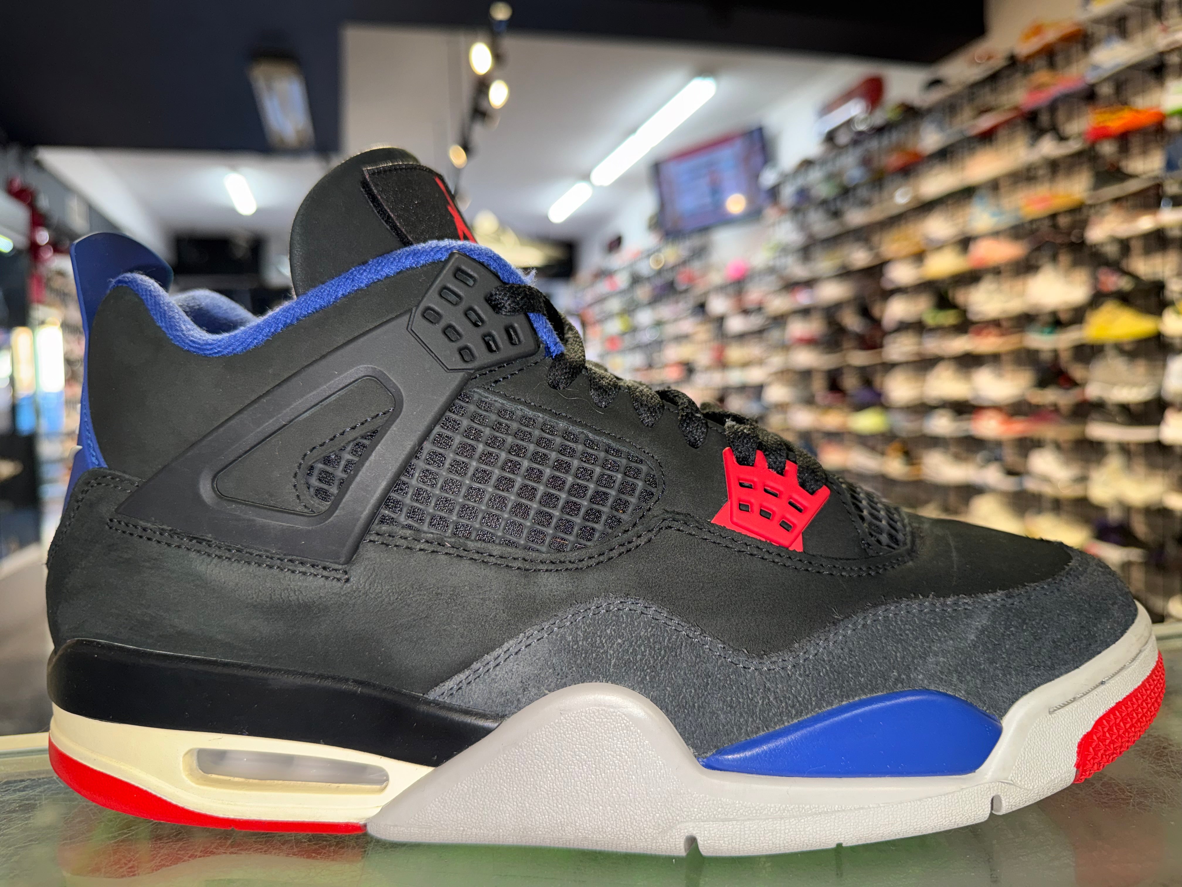 Size 12 Air Jordan 4 "Rare Air" Gold Lettering