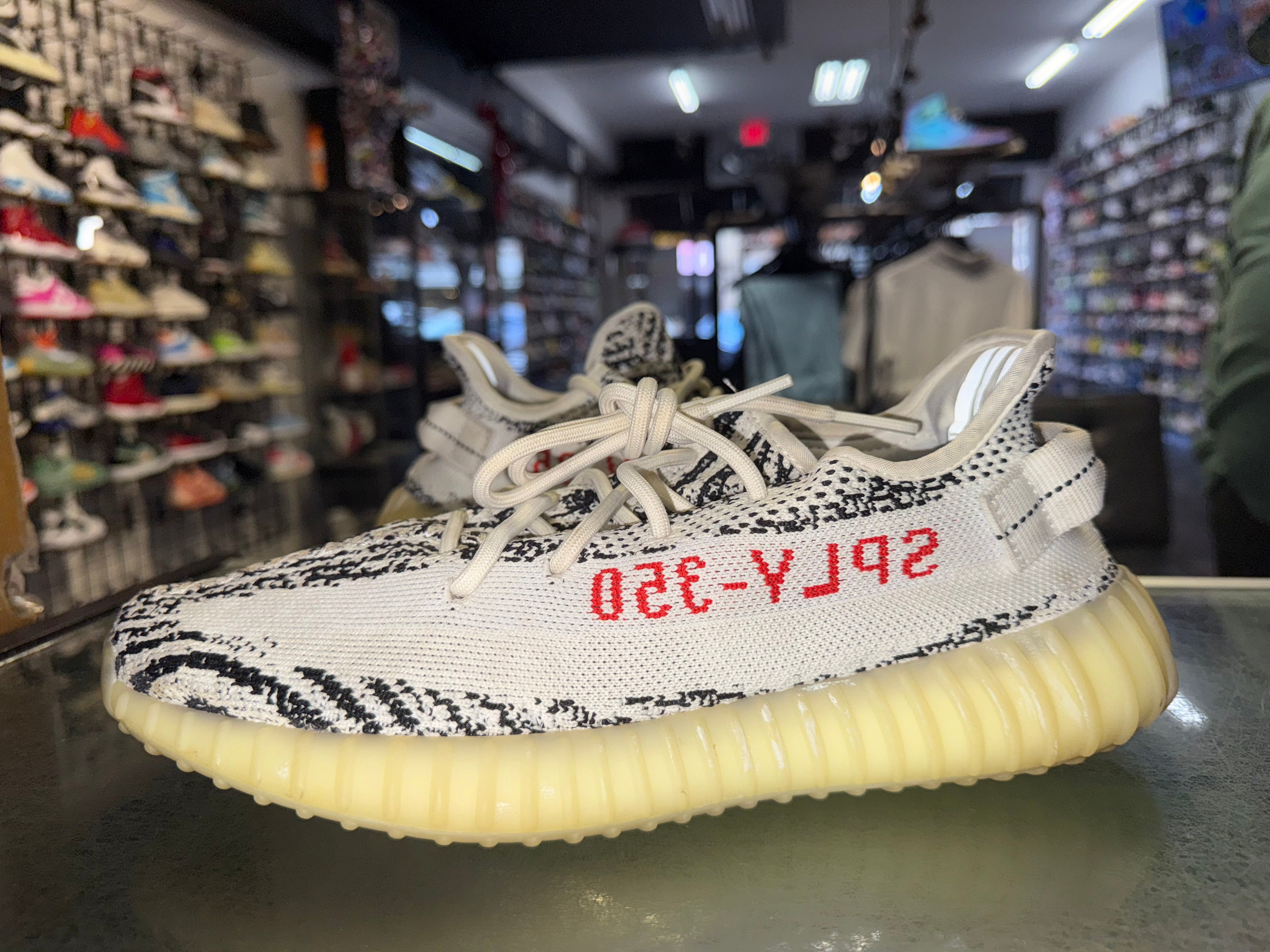 Size 9 Adidas Yeezy Boost 350 “Zebra”