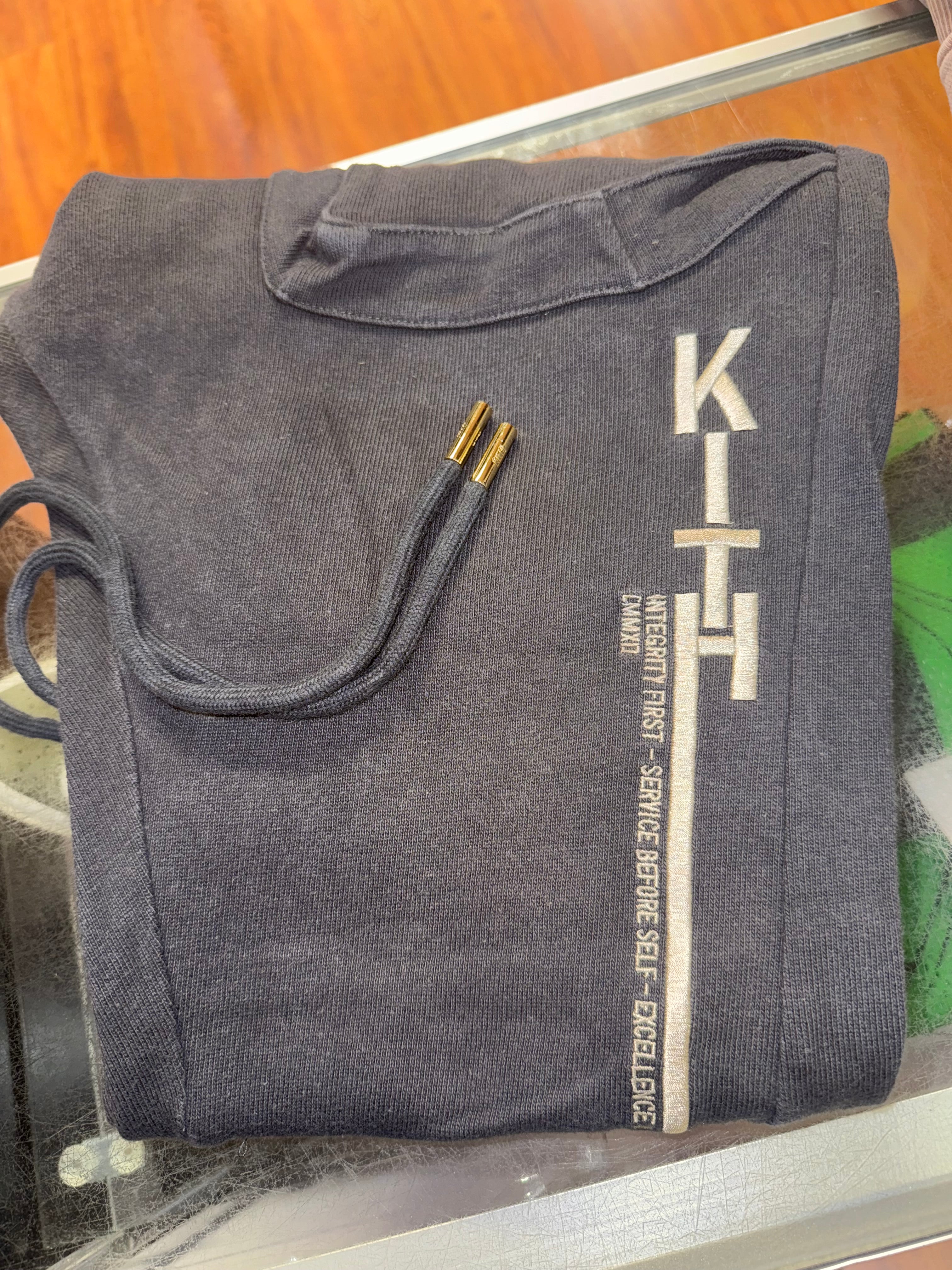 Size L Kith Bennet Sweatpants “Washed Grey”