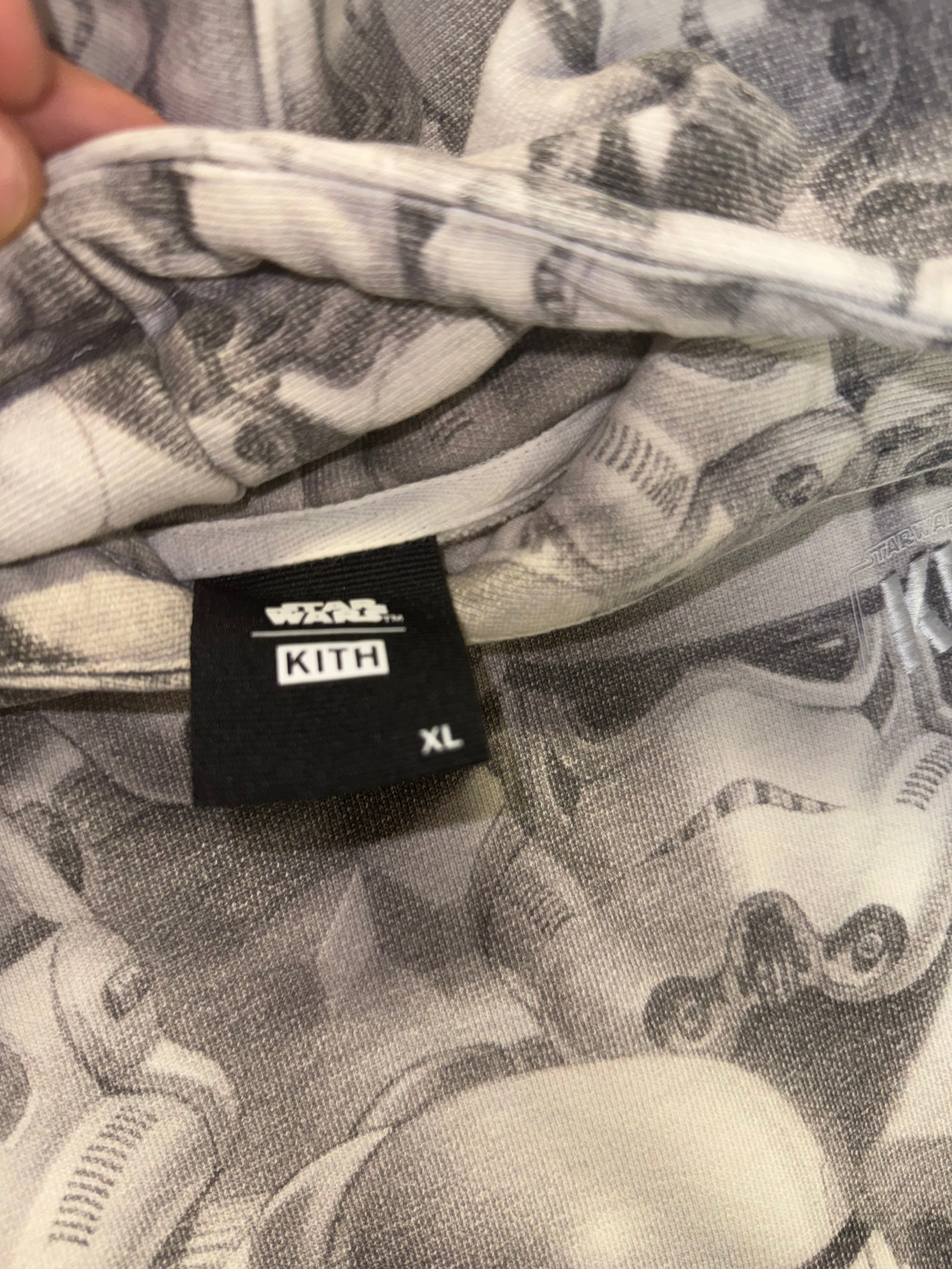 KITH STAR WARS ストームトルーパー XL Size XL Kith x Star Wars Stormtrooper Hoodie “Multicolor” – Direct