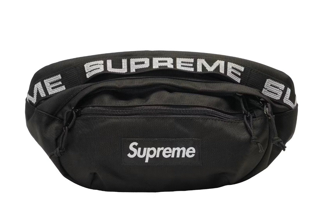 Size OS Supreme Waist Bag (SS18) “Black”