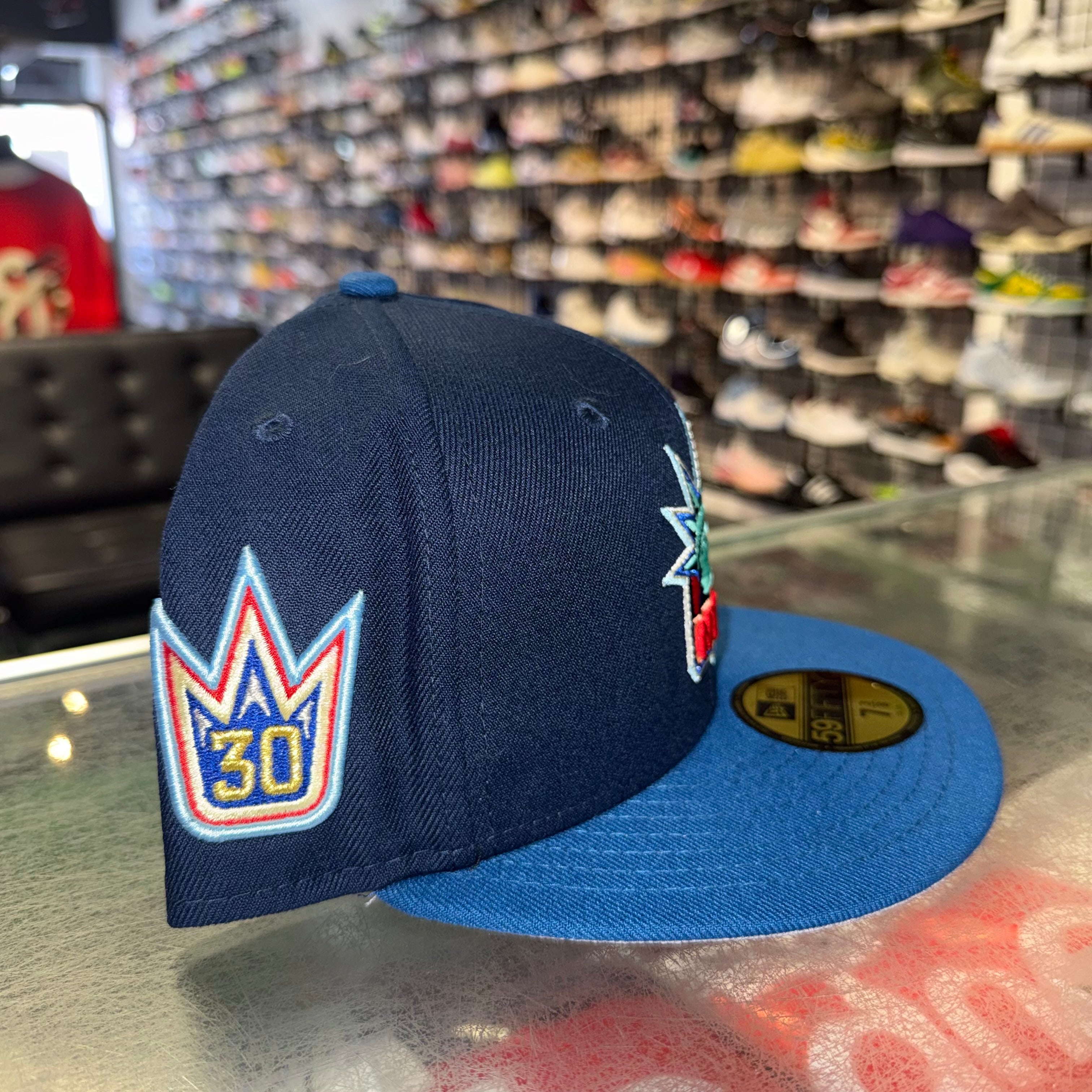 Size 7 3/8 New Era Fitted Hat “Rangers Henrik” Brand New